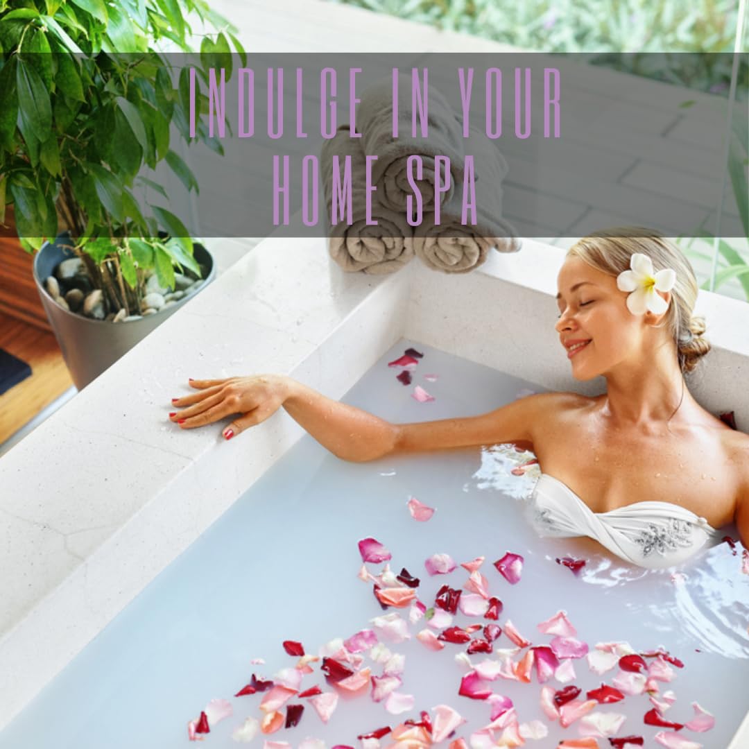 Raw Dead Sea Magnesium Flakes Lavender 3 Lbs