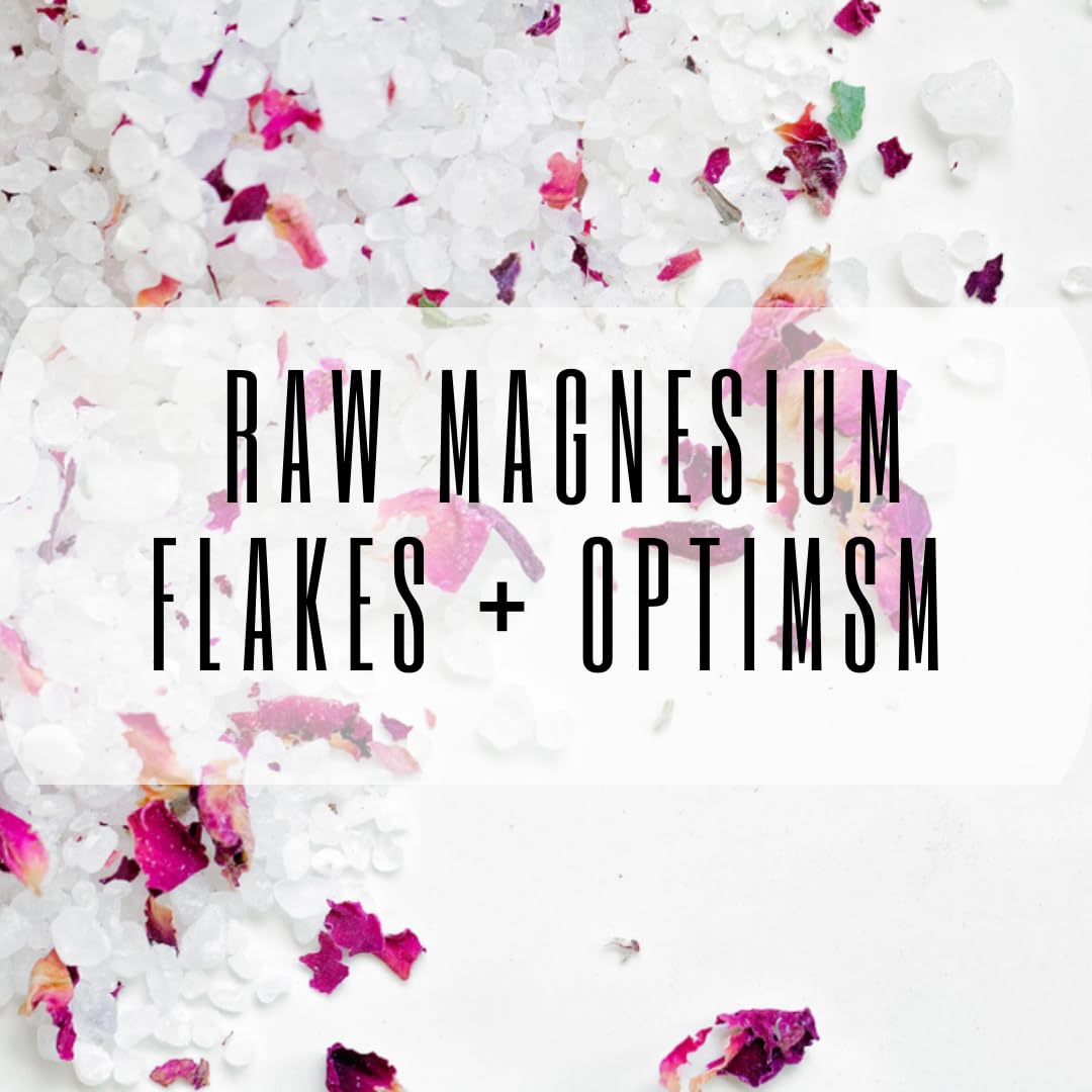 Raw Dead Sea Magnesium Flakes with OptiMSM 14 Oz
