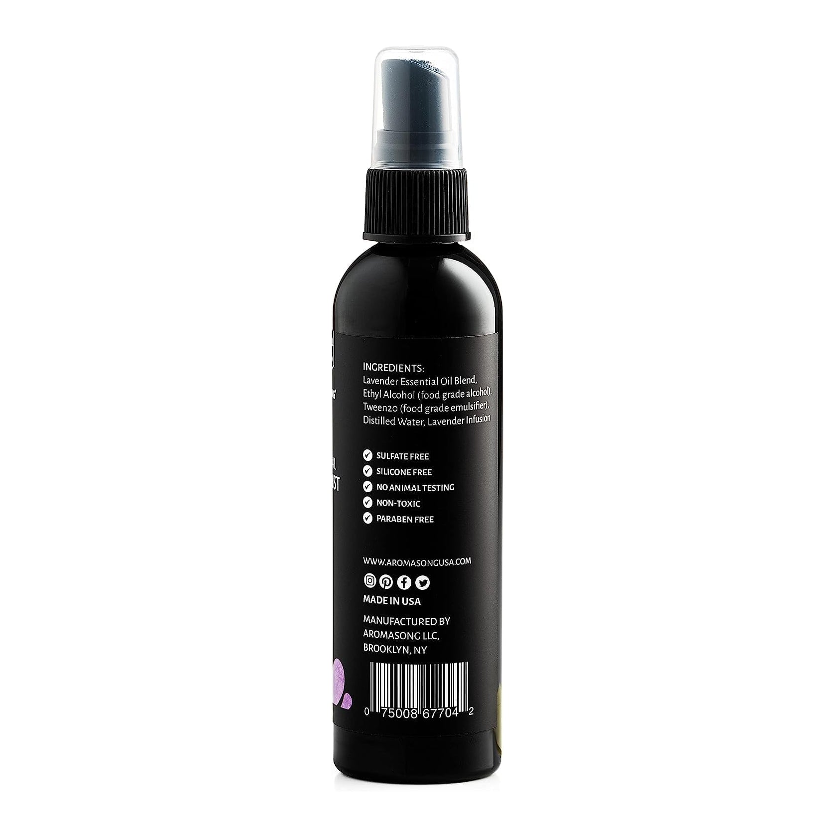 Natural Pillow Mist Lavender 4 Oz