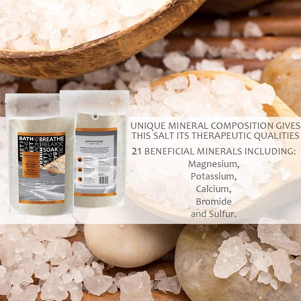 Raw Dead Sea Bath Salt - 19 lbs