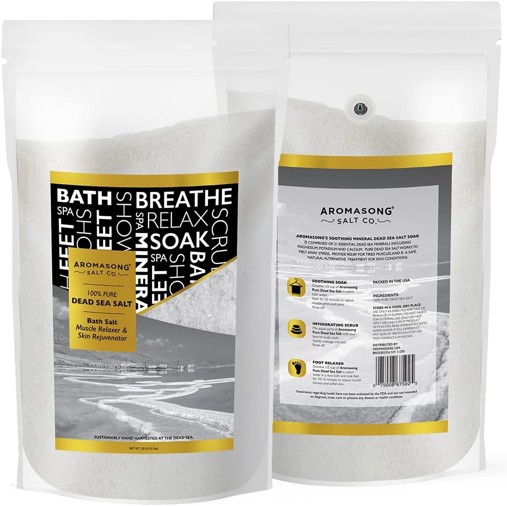 Fine Grain Dead Sea Bath Salt - 5 lbs