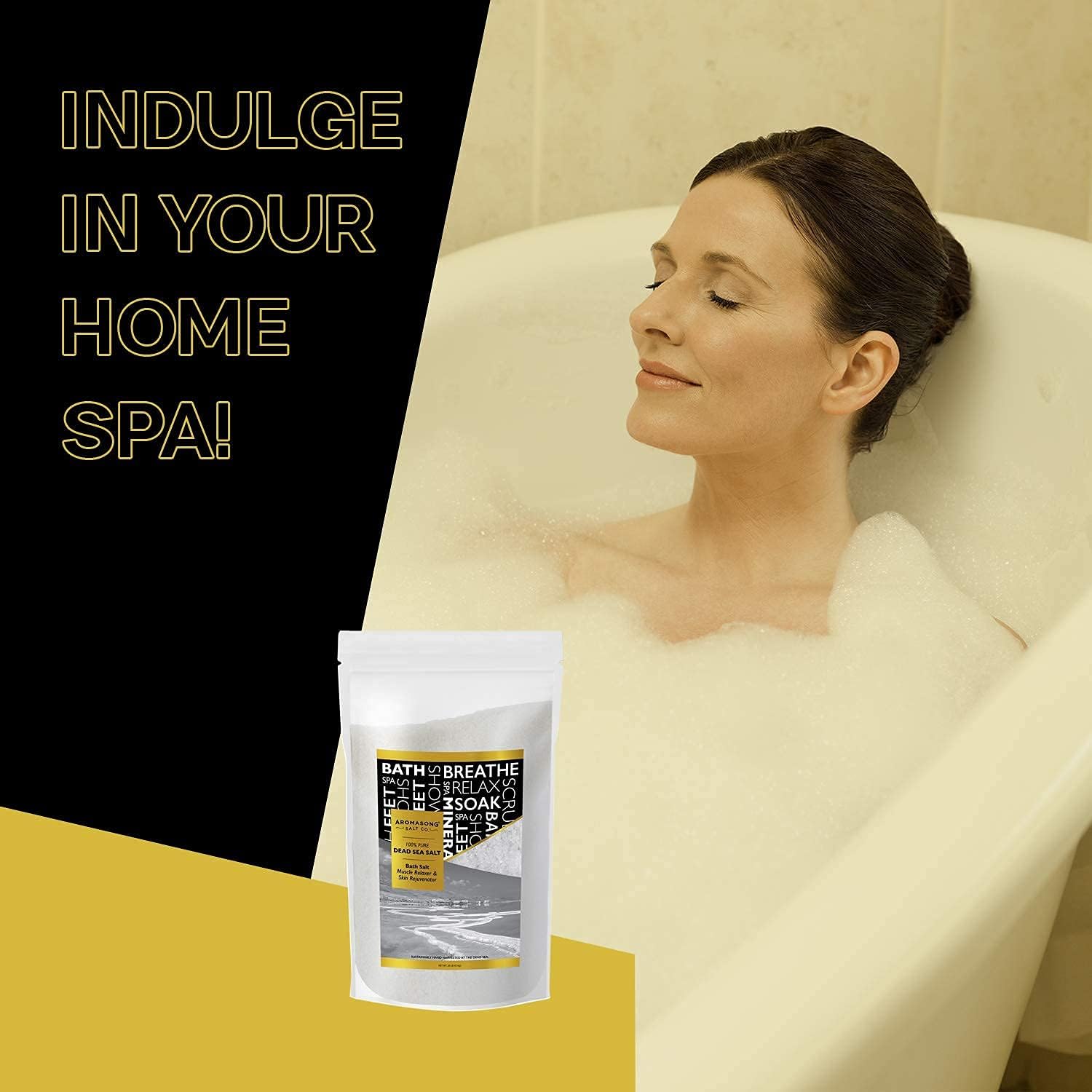 Fine Grain Dead Sea Bath Salt - 19 lbs