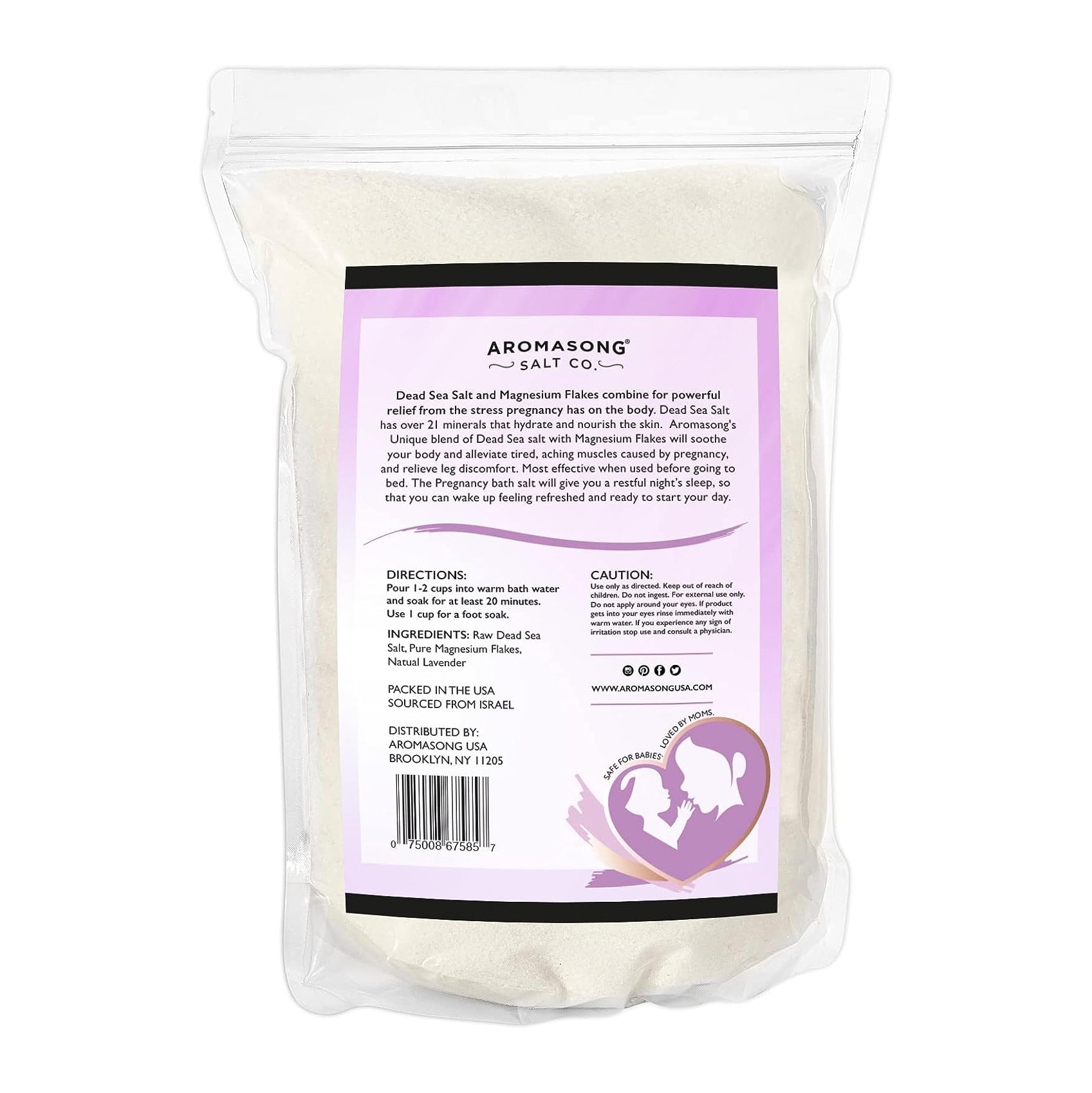 Pregnancy Bath Salt Lavender 5 Lbs.