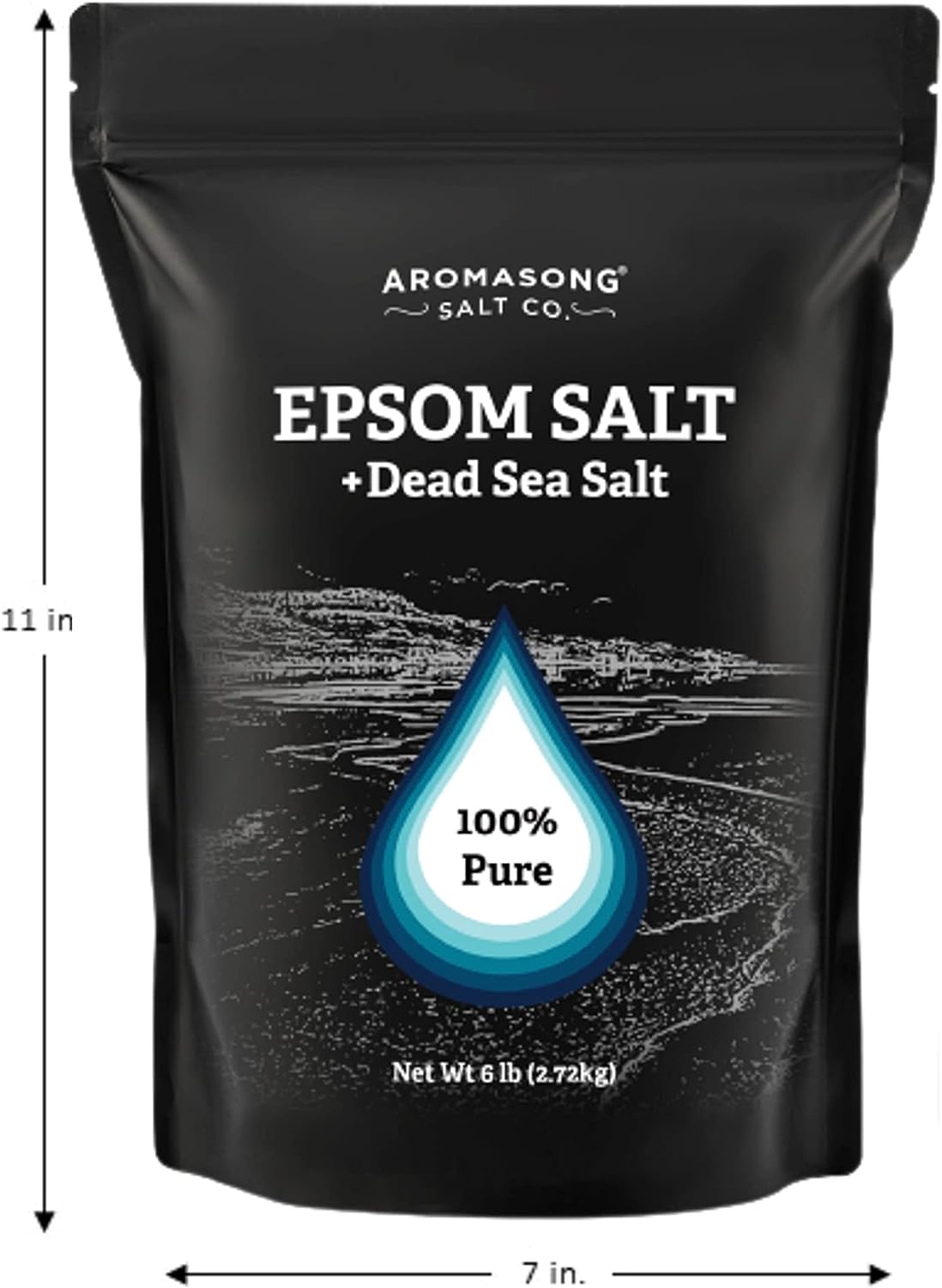 Epsom Dead Sea Bath Salt 6 Lbs