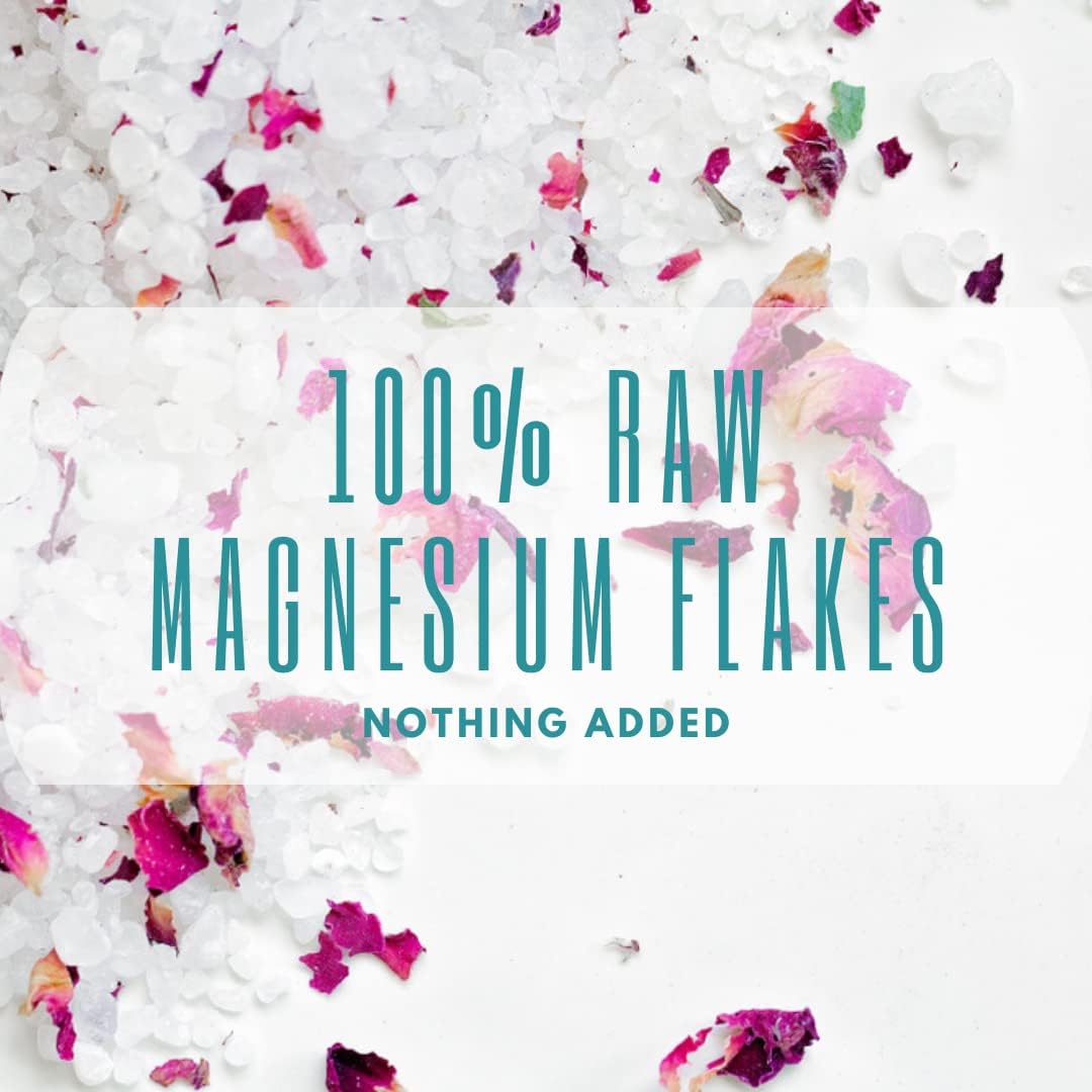 Raw Dead Sea Magnesium Flakes 3 Lbs