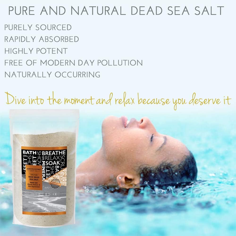 Raw Dead Sea Bath Salt - 19 lbs