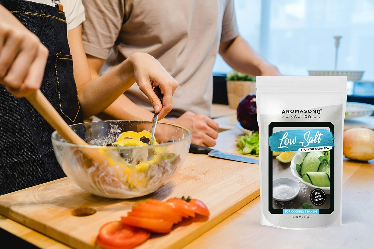 Low Sodium Sea Salt 19 Lbs