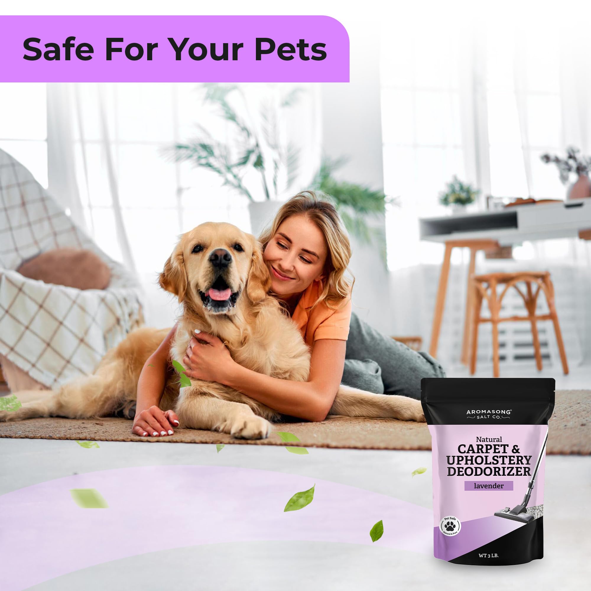 Carpet Refresher & Deodorizer Lavender Scent 3 Lbs