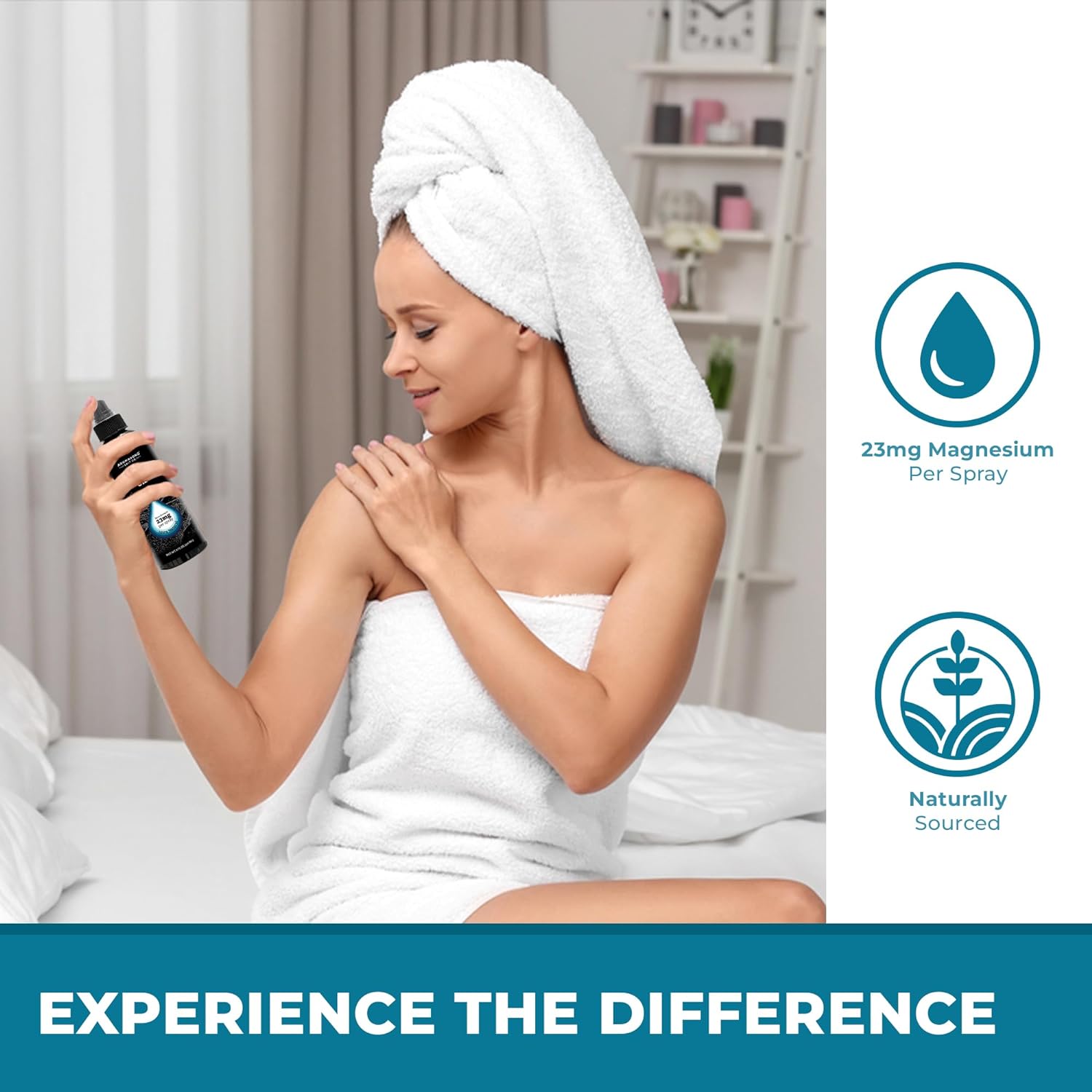 Extra Strength Magnesium oil with OptiMSM 8 Oz.