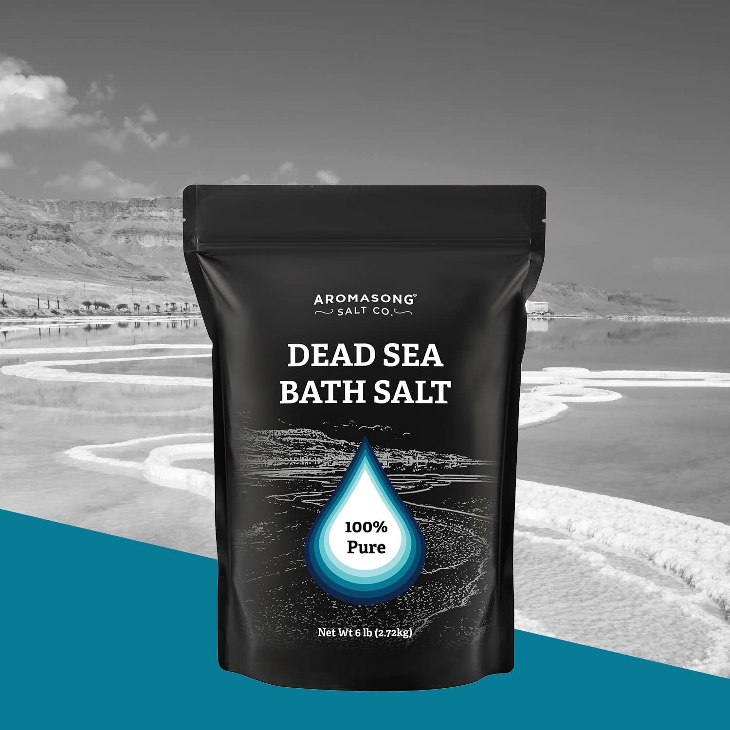 Fine Grain Dead Sea Bath Salt - 6 lbs