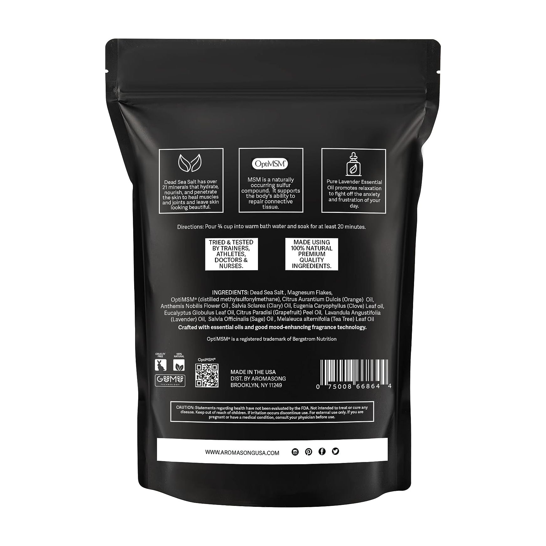 Muscle Soak Lavender 14 Oz