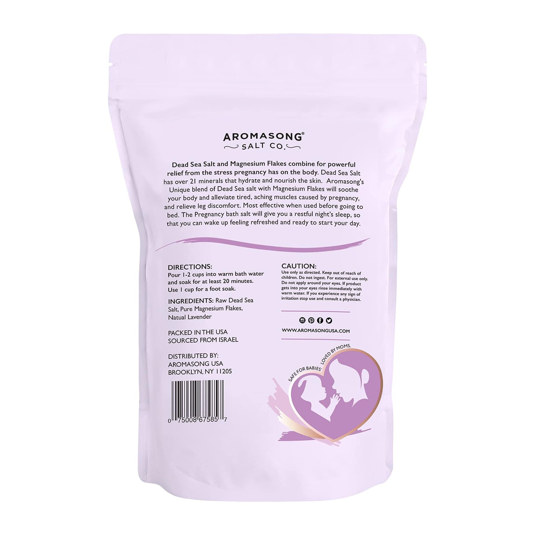 Pregnancy Bath Salt Lavender 3 Lbs.