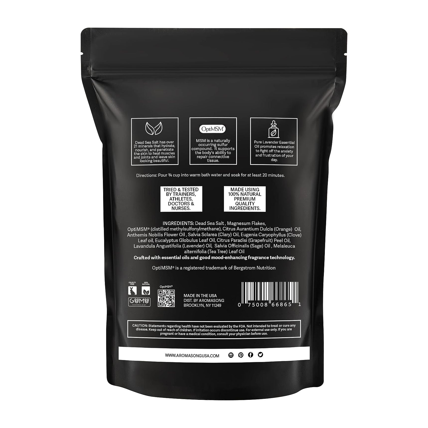 Muscle Soak Lavender 3 Lbs