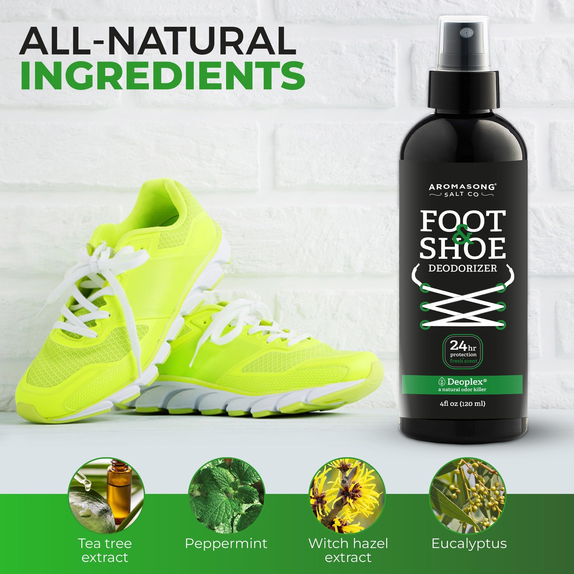 Foot & Shoe Deodorizer 4 Oz.