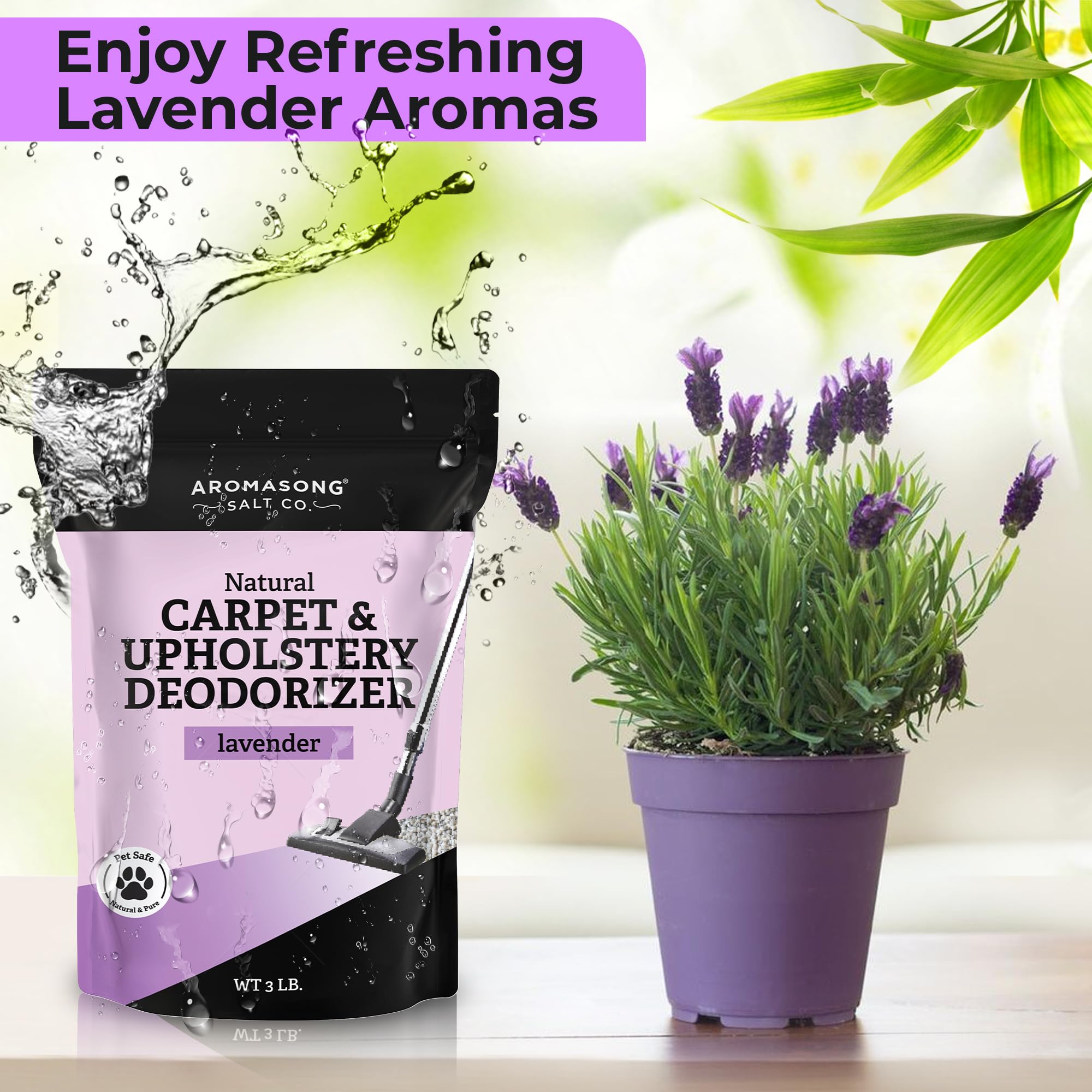 Carpet Refresher & Deodorizer Lavender Scent 3 Lbs