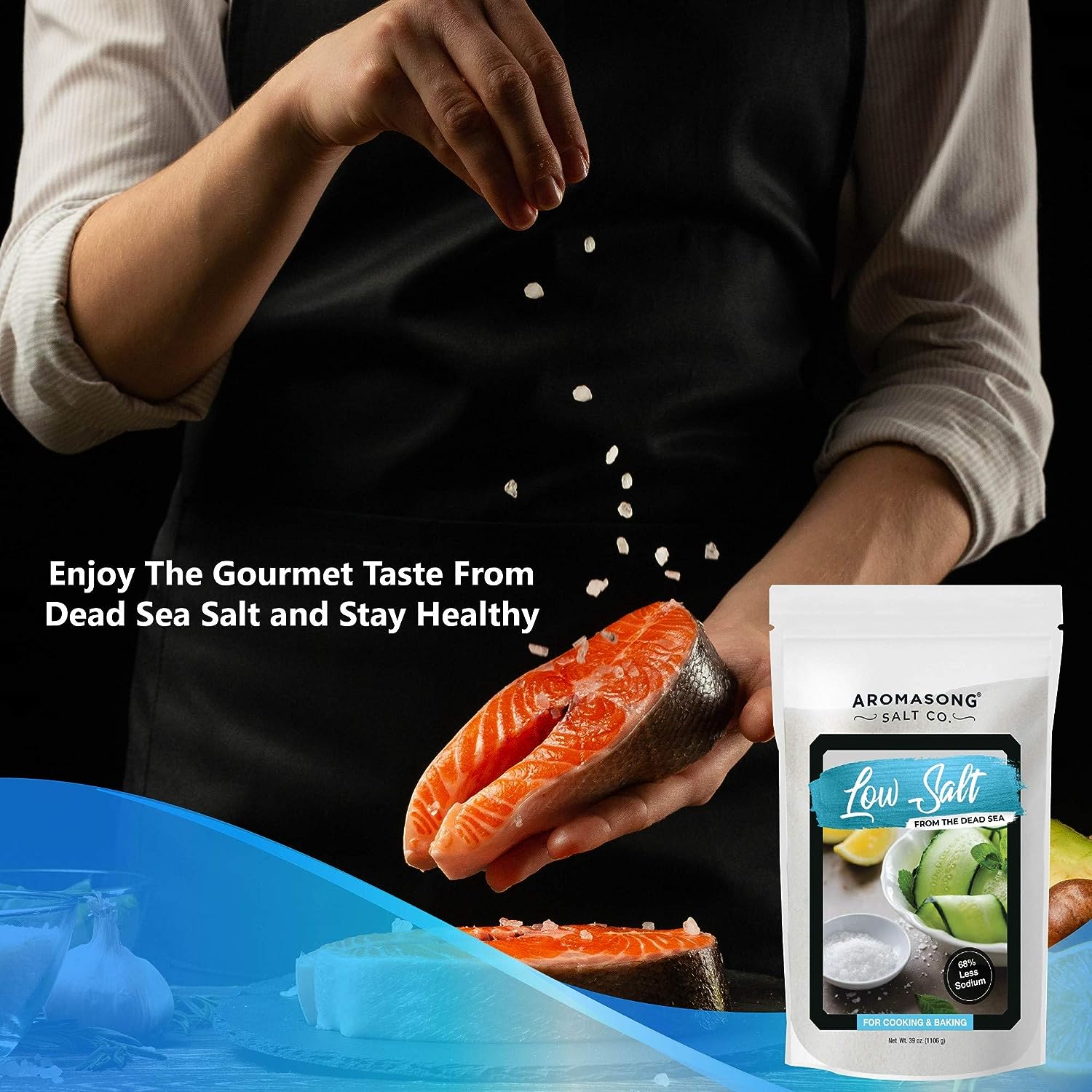 Low Sodium Sea Salt 19 Lbs