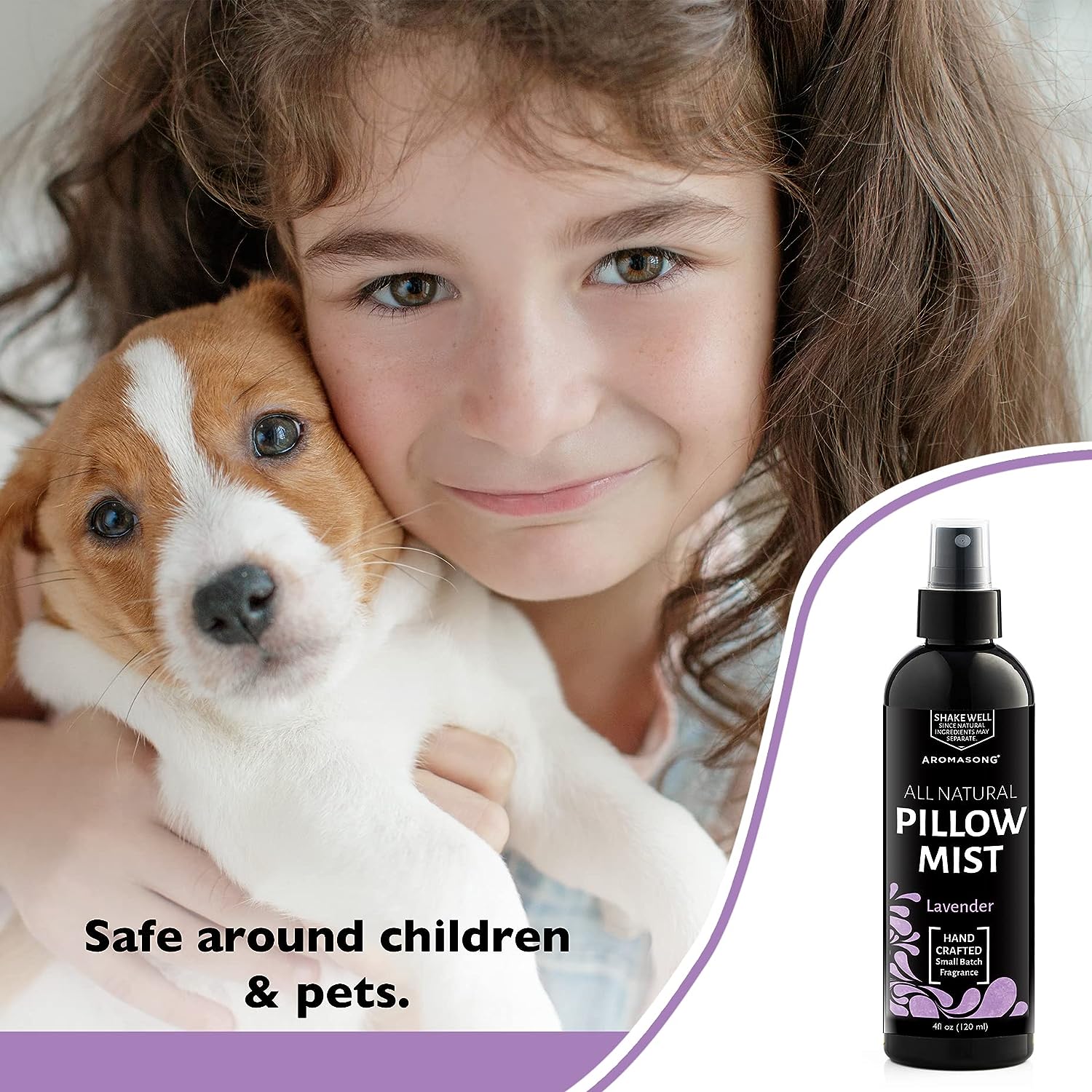 Aromasong All Natural Room & Linen Spray For Pillows And Sheets- Holiday Gift Pack Of Lavender, Green Tea, And Eucalyptus Included