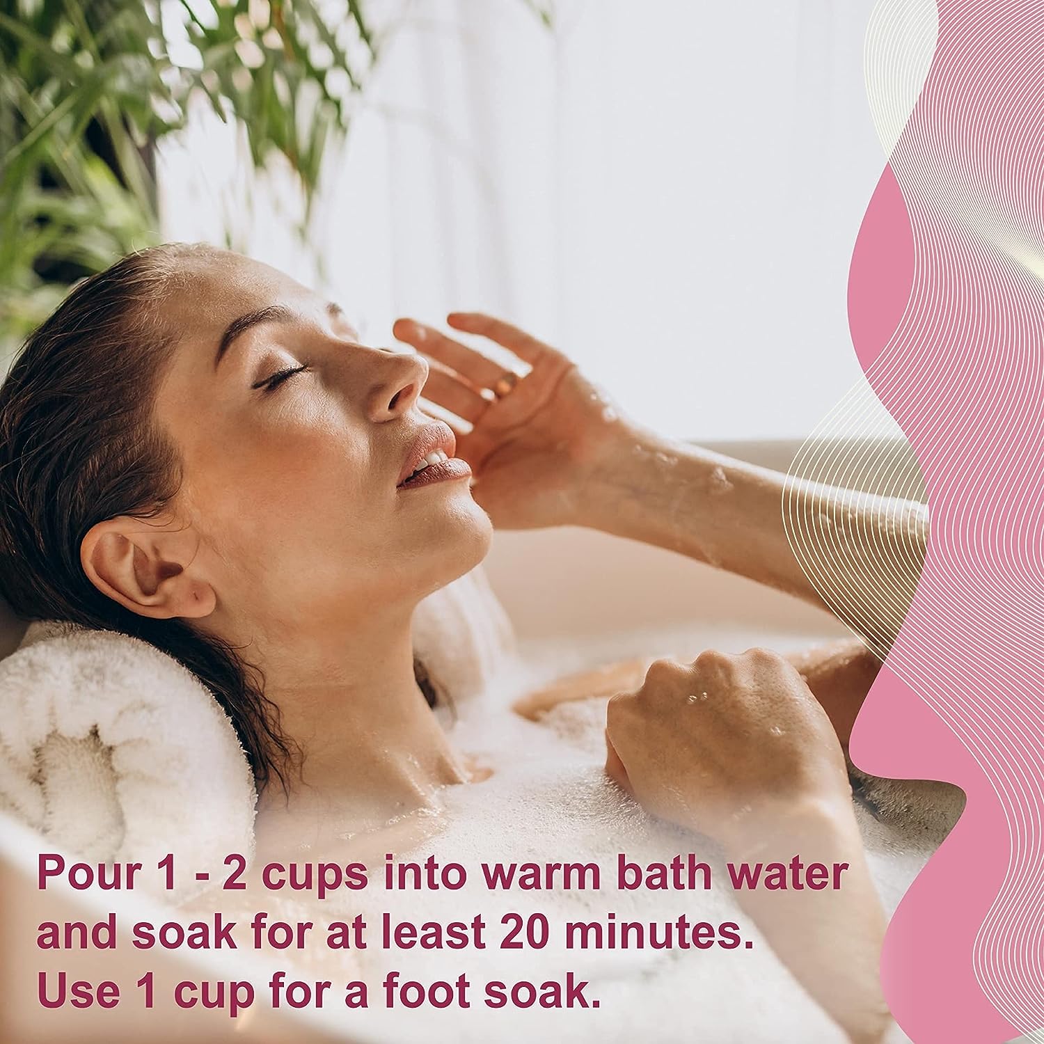 Pregnancy Bath Salt Unscented 5 Lbs.