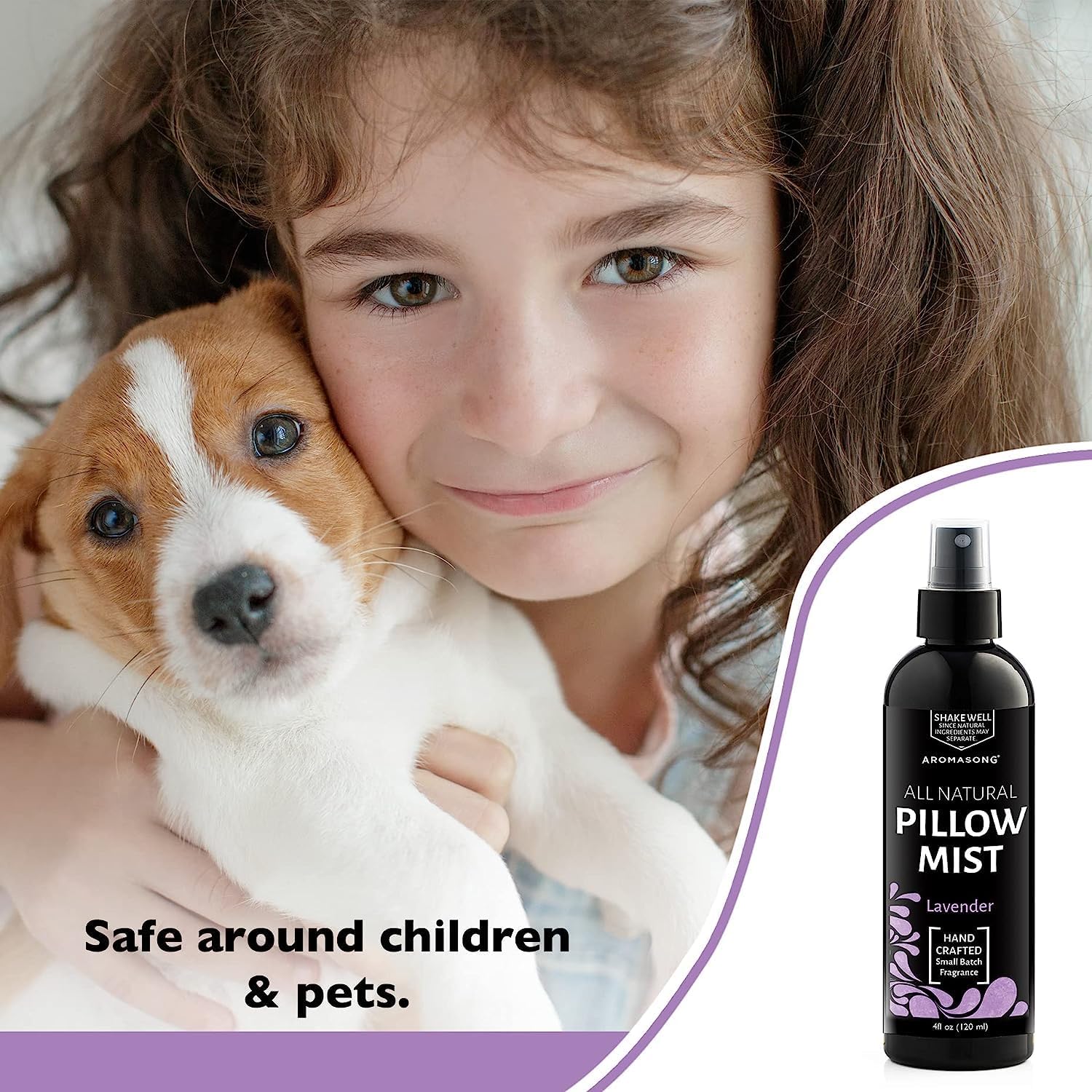 Natural Pillow Mist Lavender 4 Oz