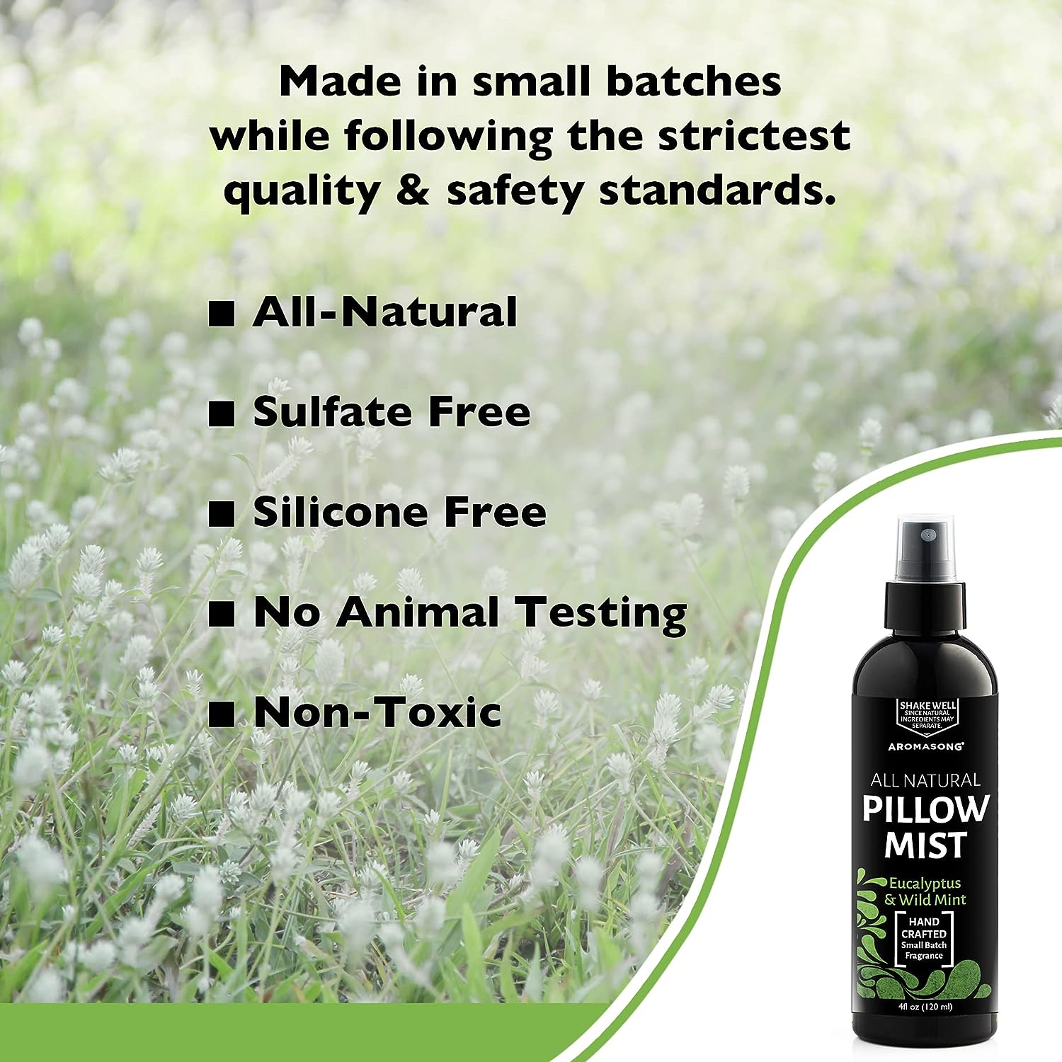 Natural Pillow Mist Eucalyptus 4 Oz