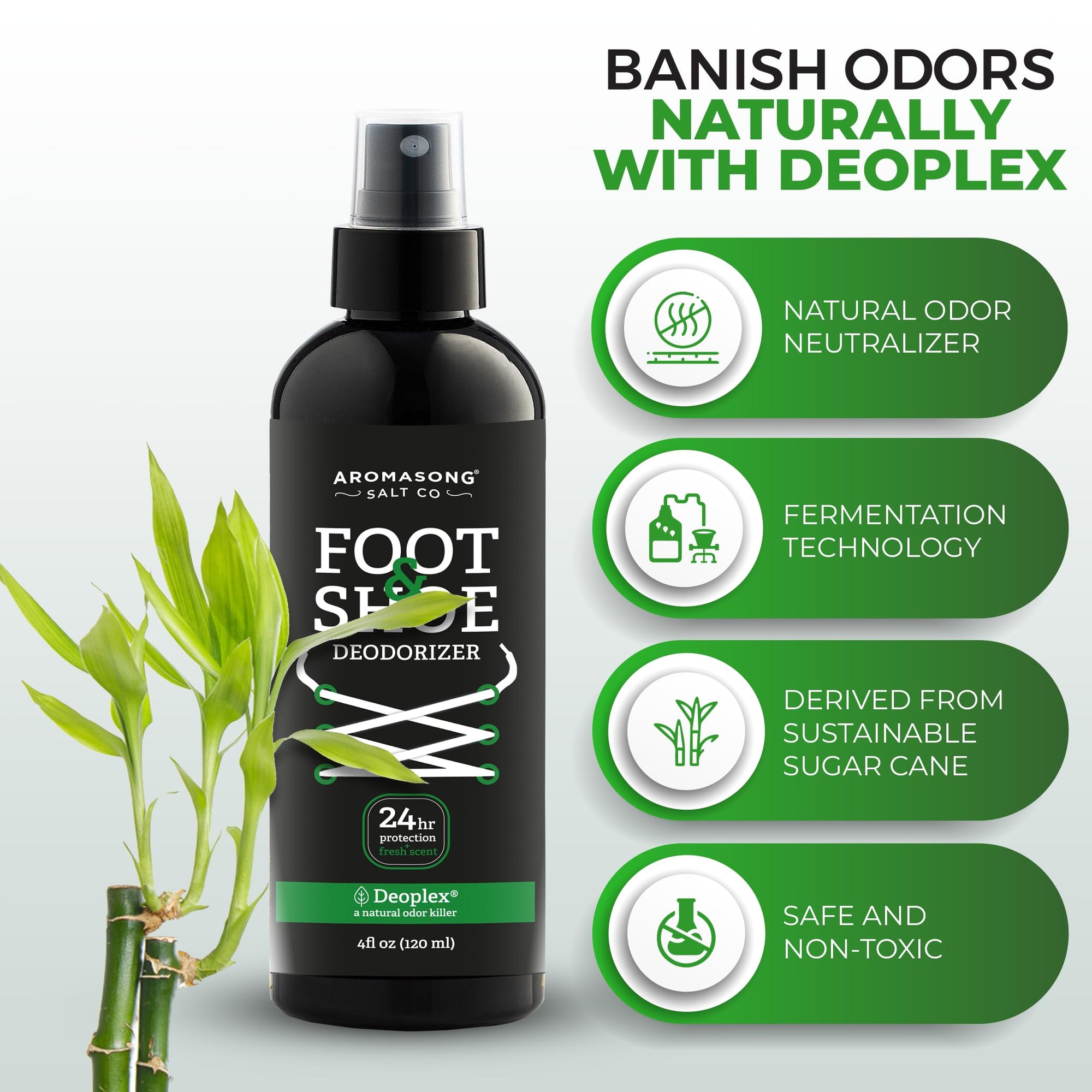 Foot & Shoe Deodorizer 4 Oz.