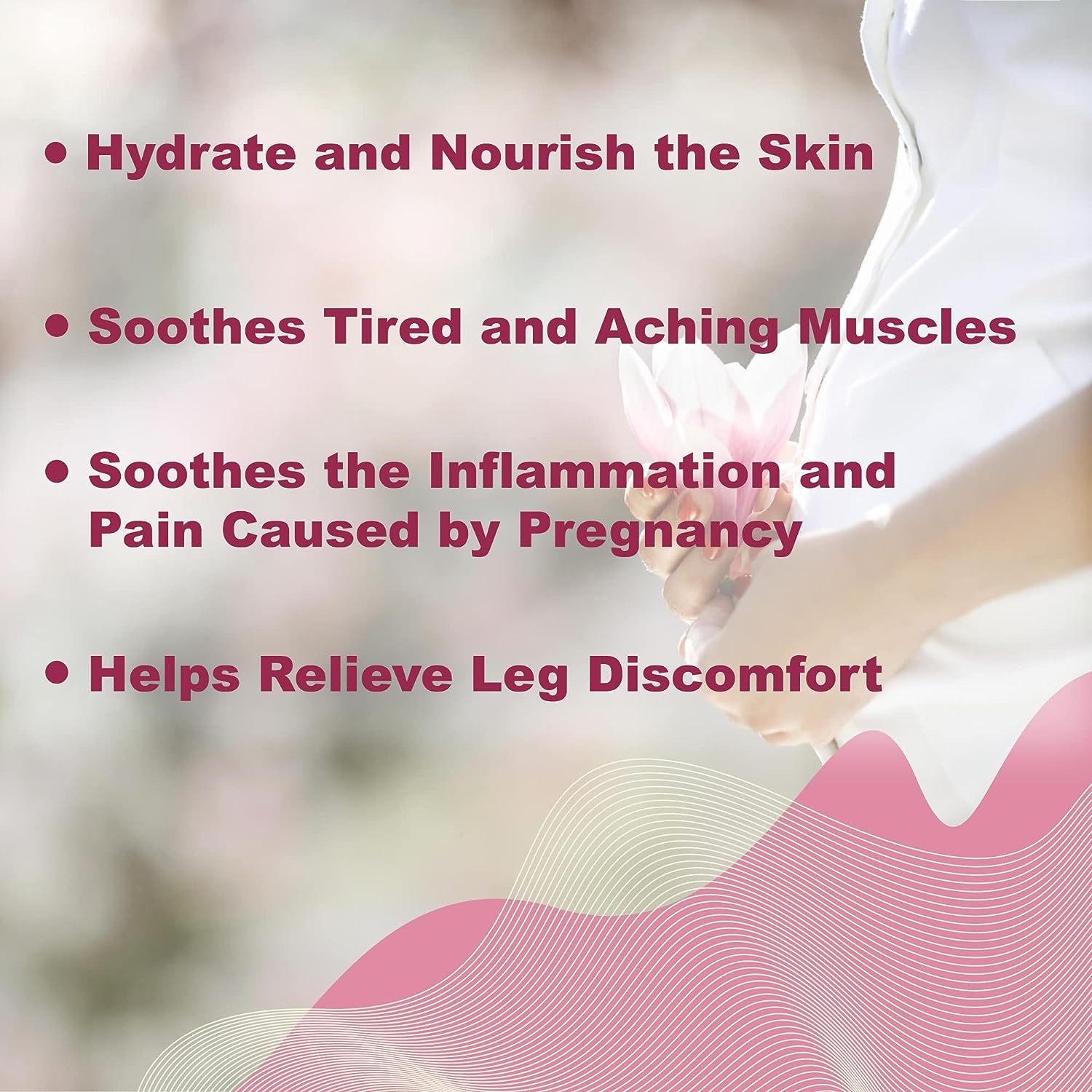 Pregnancy Bath Salt Unscented 5 Lbs.