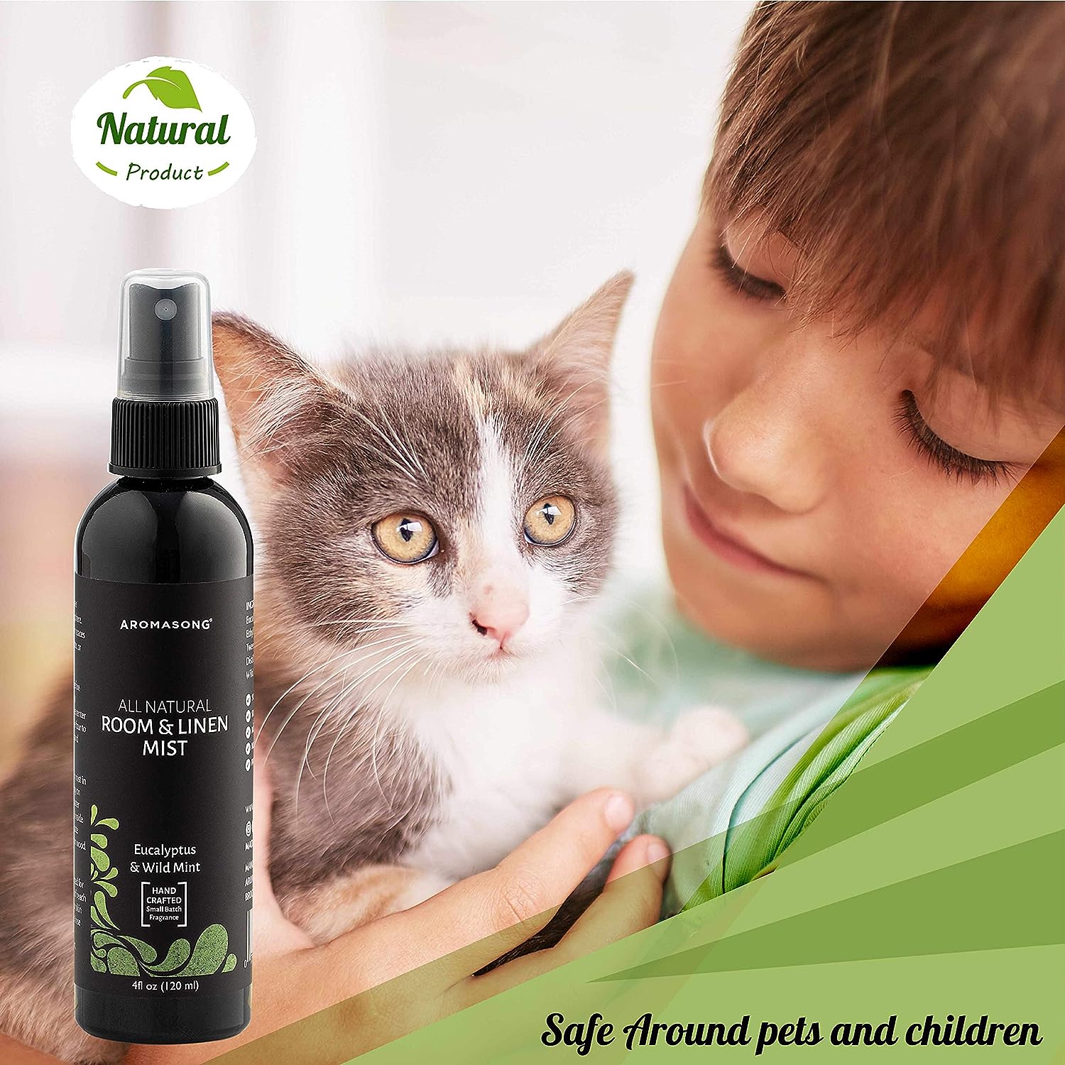 Natural Room and Pillow Spray Eucalyptus 4 Oz