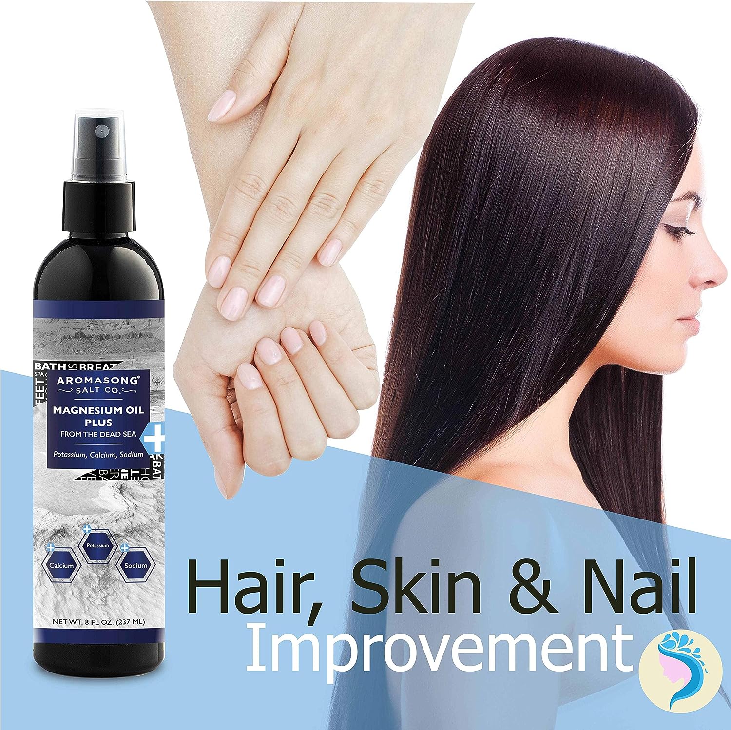 Magnesium Oil Plus 8 Oz