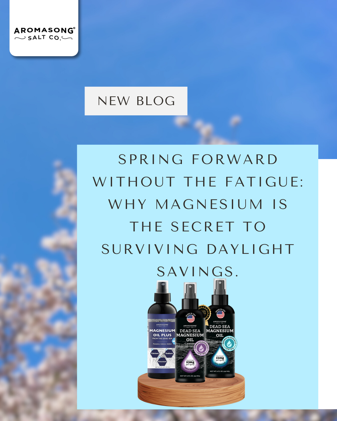 Spring Forward Without the Fatigue: Why Magnesium is the Secret to Surviving Daylight Savings.