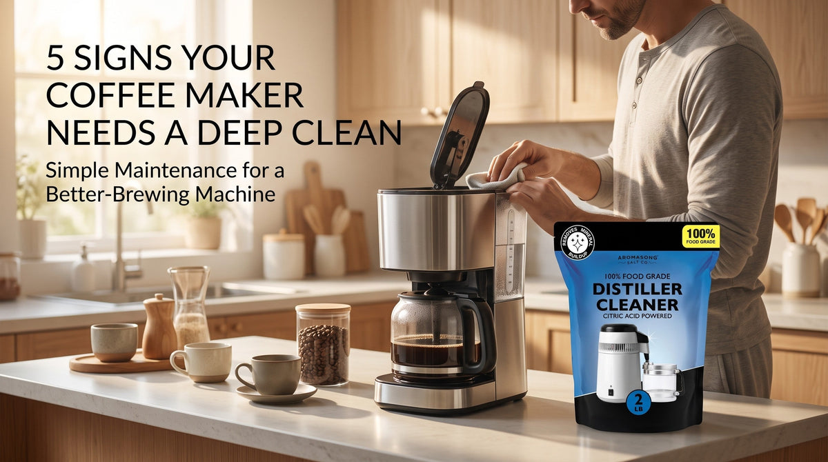 Why Your Coffee Maker Needs Cleaning Too: A Simple Guide to Mineral Buildup and Better Maintenance