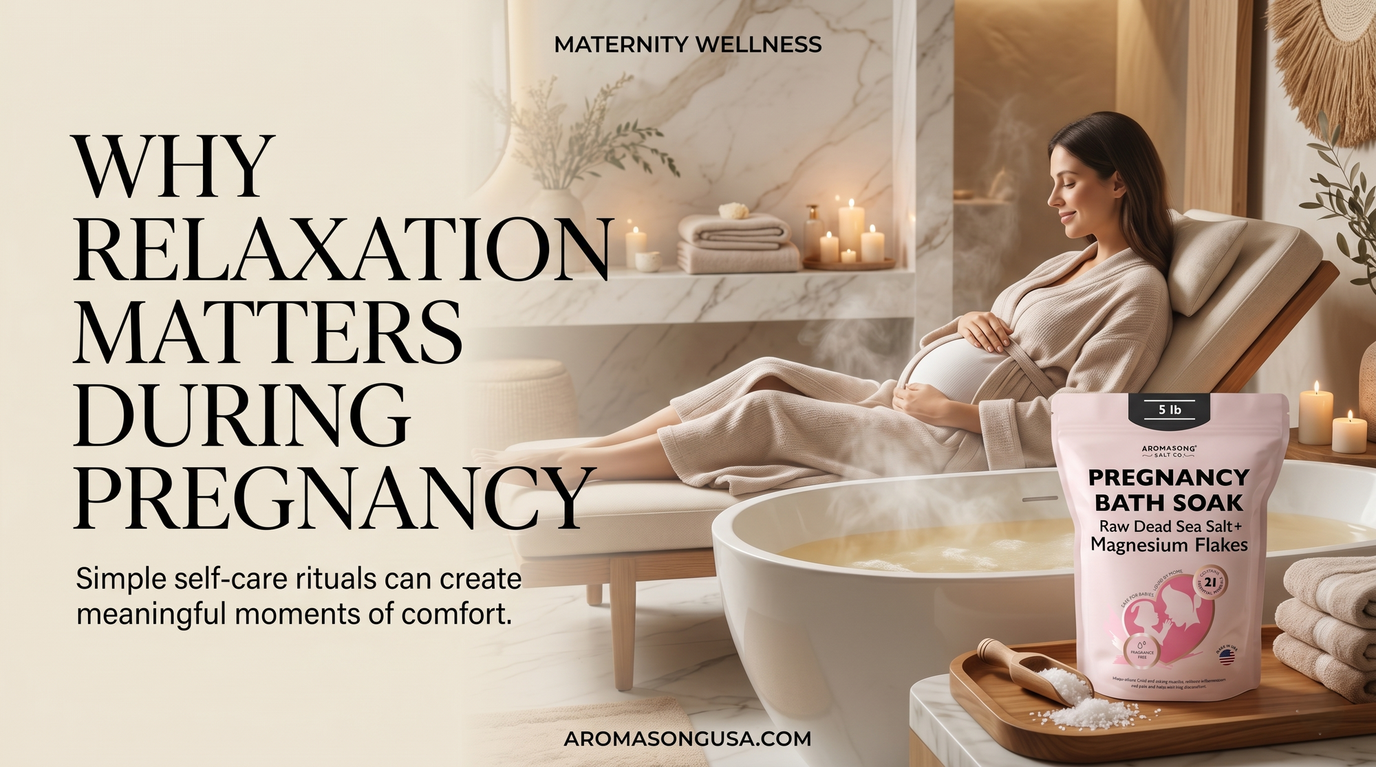 Why Pregnancy Bath Salts Have Become A Self-Care Favorite For Expecting Moms