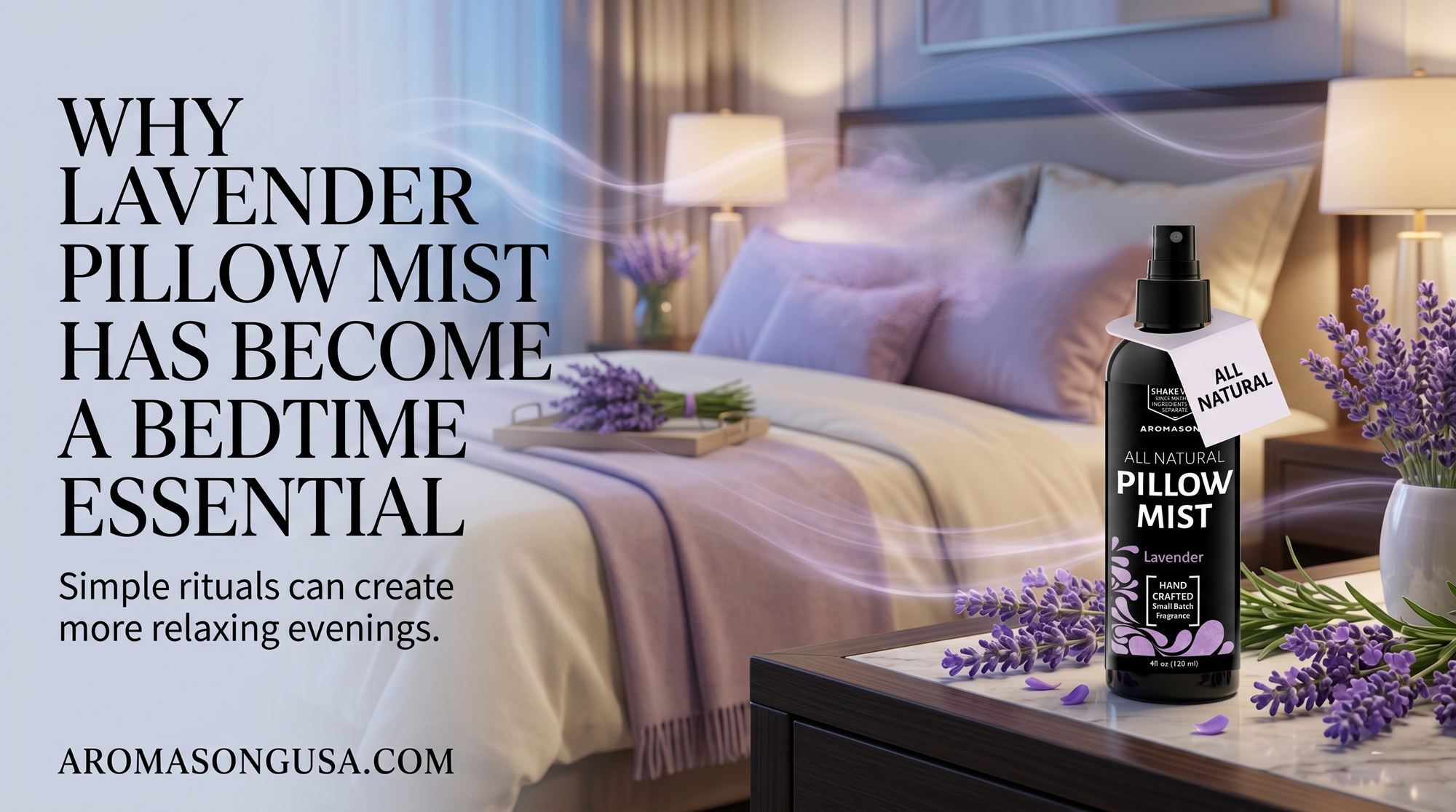 Why Lavender Pillow Mist Has Become A Nighttime Wellness Essential