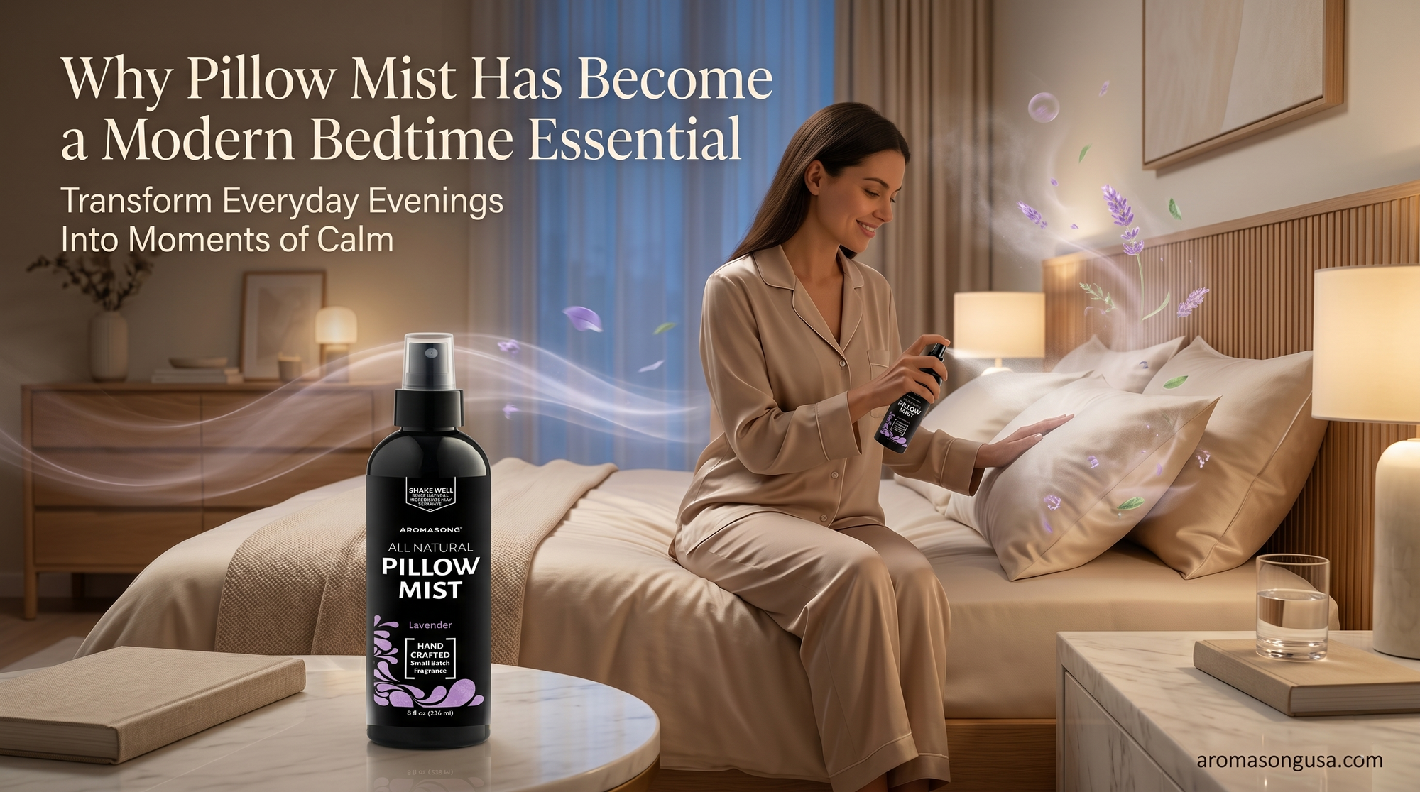 Why Pillow Mist Has Become a Nighttime Wellness Essential