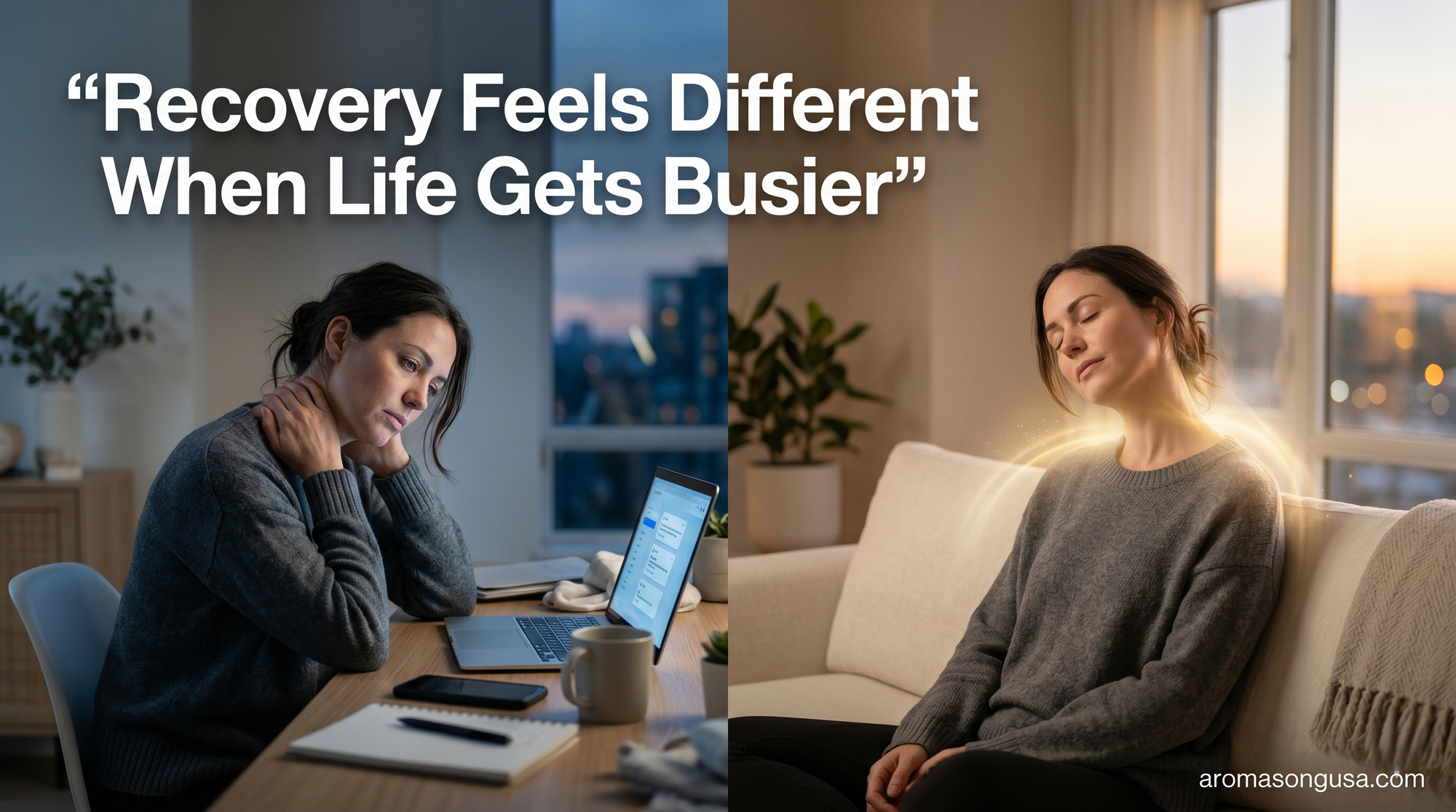 Why Recovery Feels Different as You Get Busier