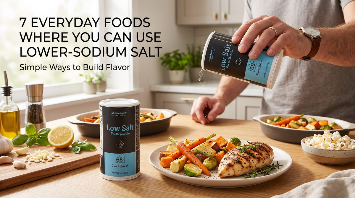 Beyond the Salt Shaker: 7 Easy Ways to Use a Lower-Sodium Seasoning in Everyday Cooking