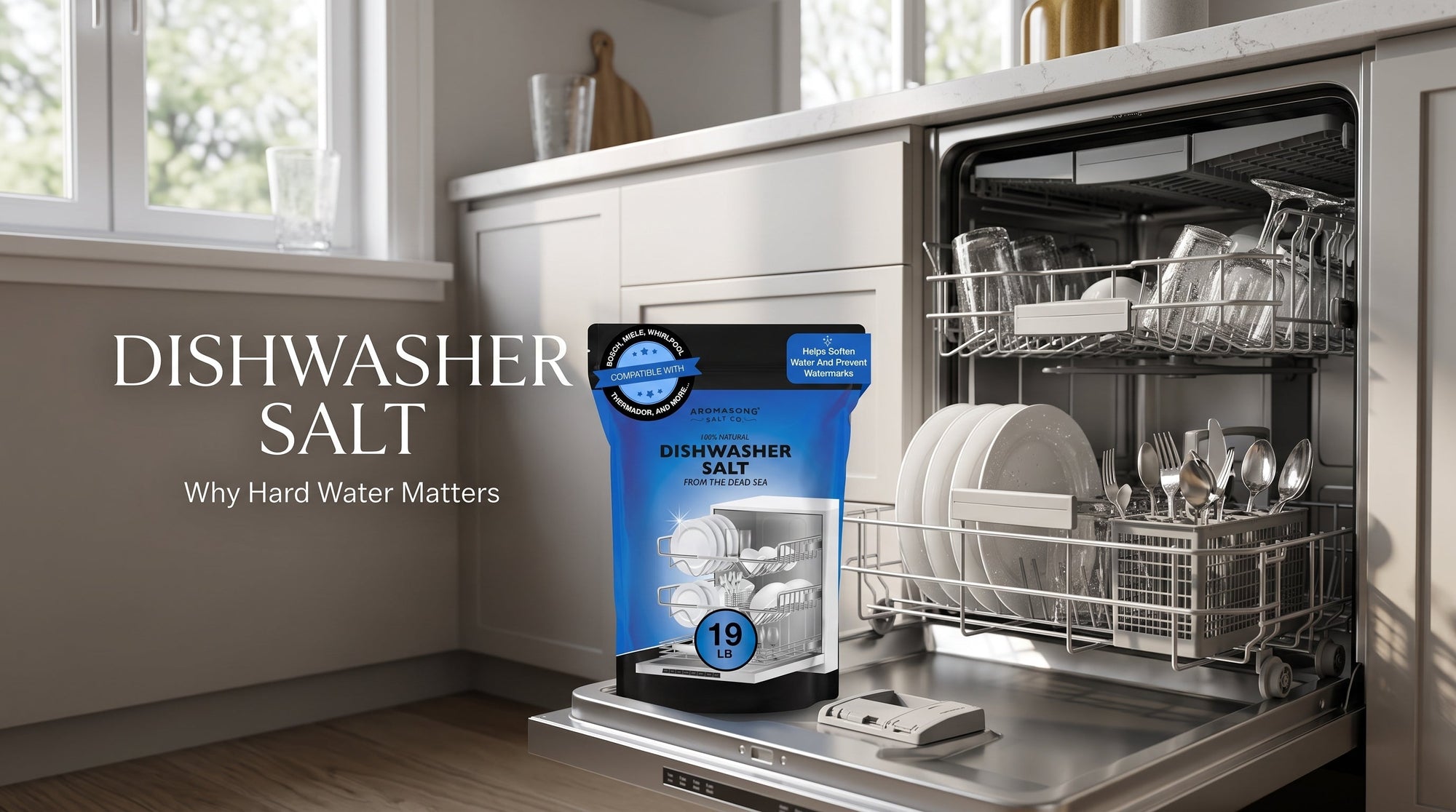 Why Your Dishwasher May Leave Water Spots on Glasses — And What Hard Water Has to Do With It