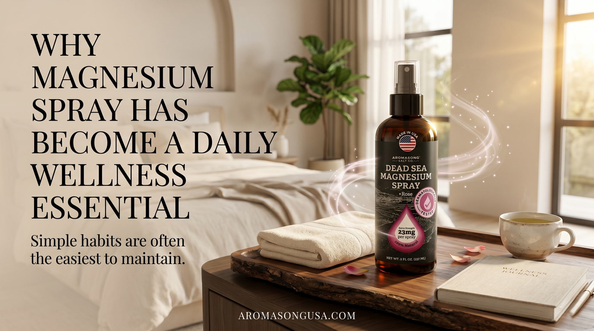 Supporting Everyday Wellness With Magnesium Spray