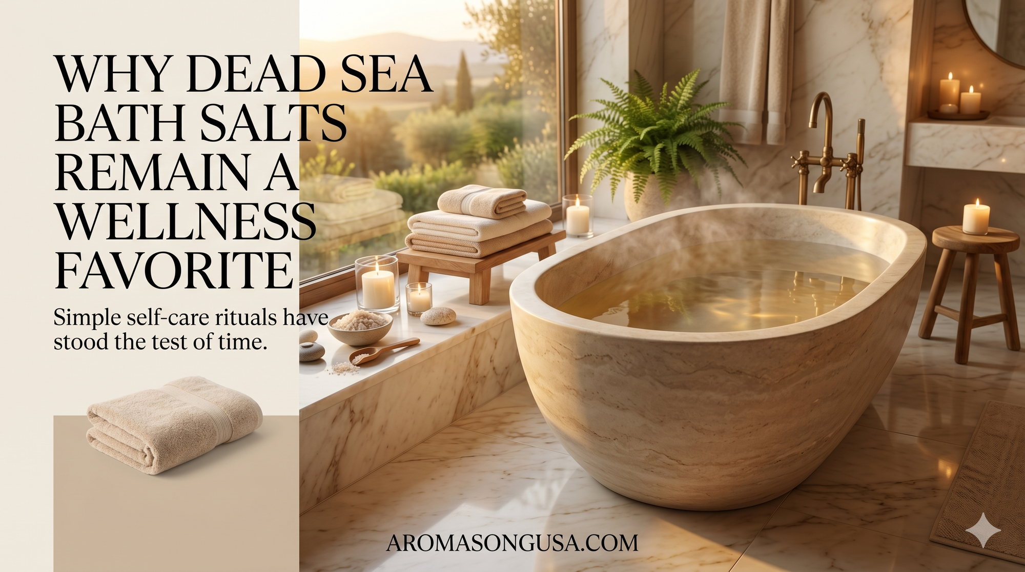 Why Dead Sea Bath Salts Remain A Wellness Favorite