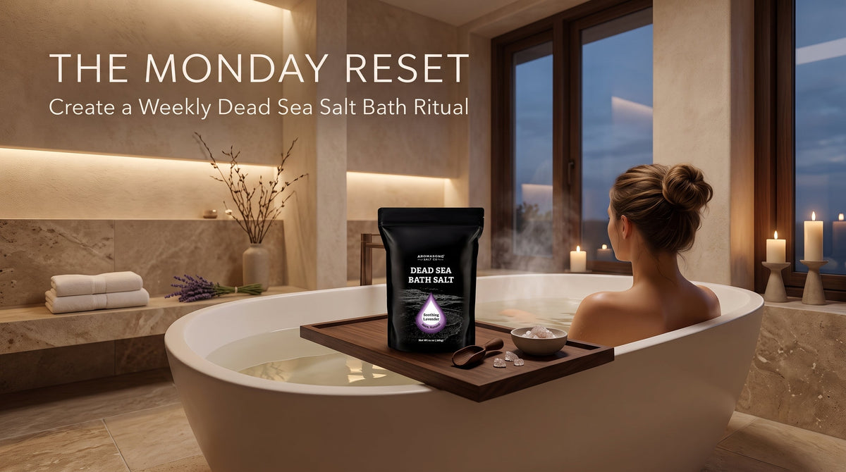 The Monday Reset: How a Simple Dead Sea Salt Bath Can Become Your Weekly Wellness Ritual