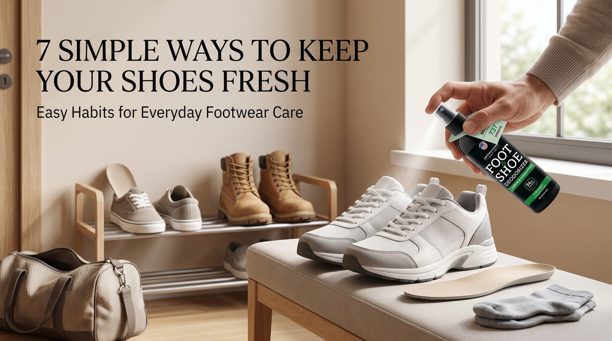 Why Shoes Start to Smell: 7 Everyday Habits That Can Help Keep Footwear Fresher