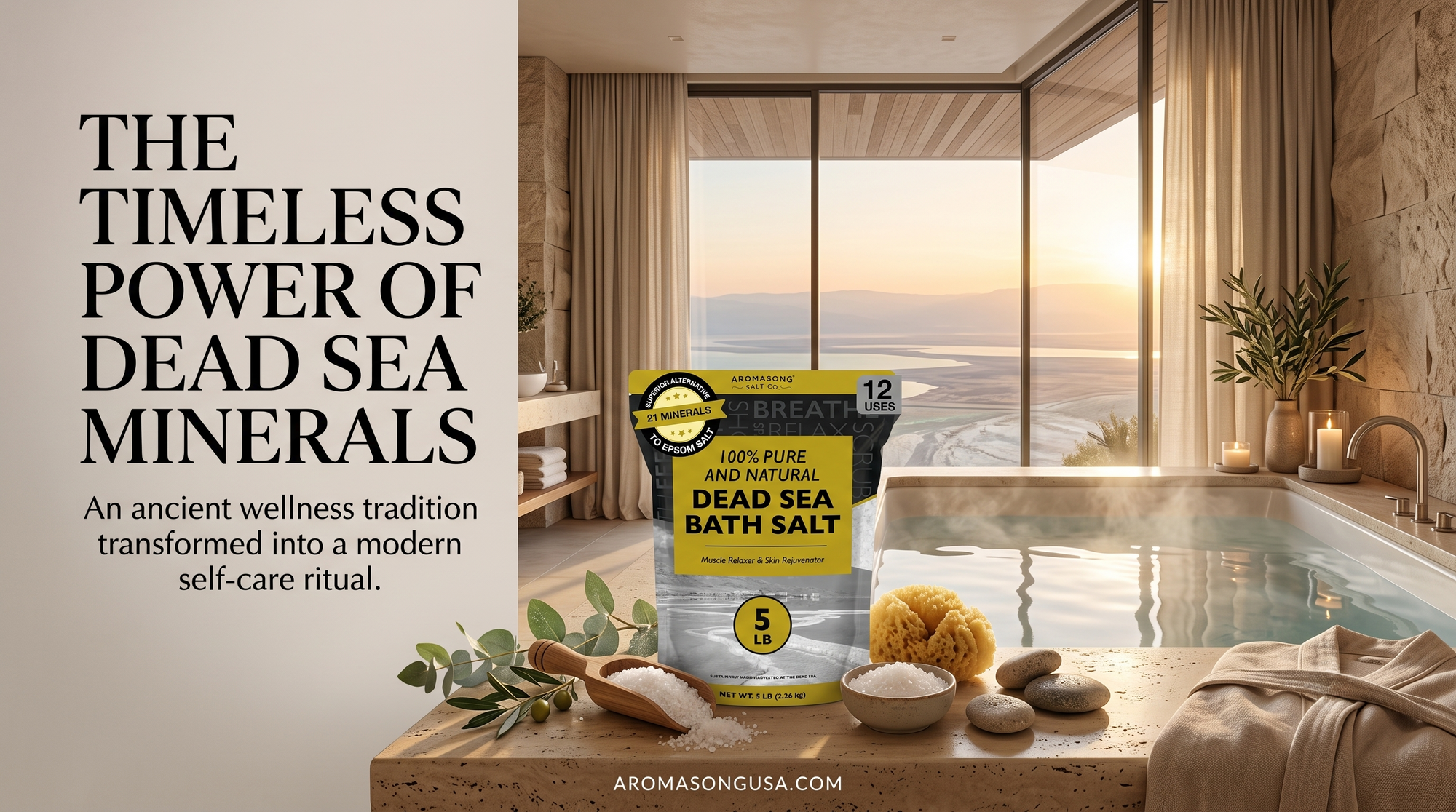 The History Of Dead Sea Minerals In Wellness