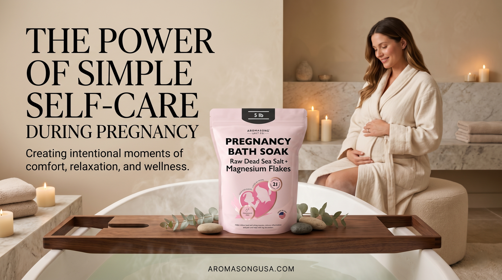 Creating More Comfortable Self-Care Moments During Pregnancy