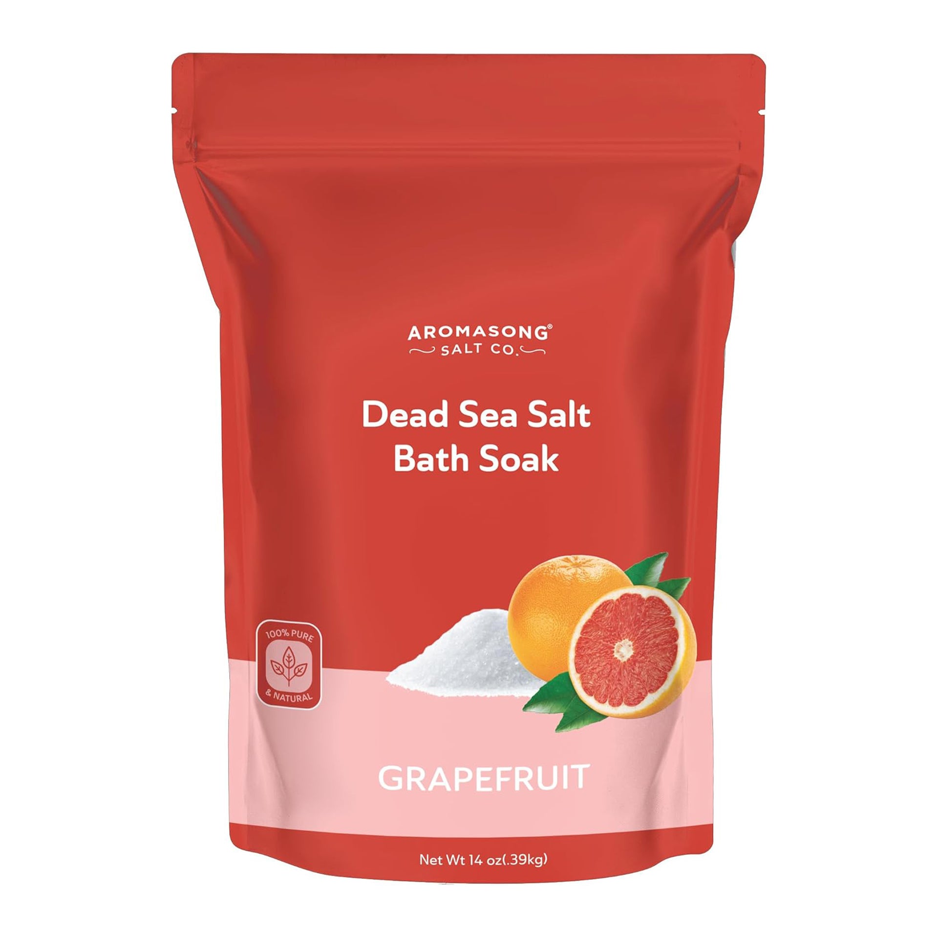 Dead Sea Bath Salt with Grapefruit Scent 14 Oz