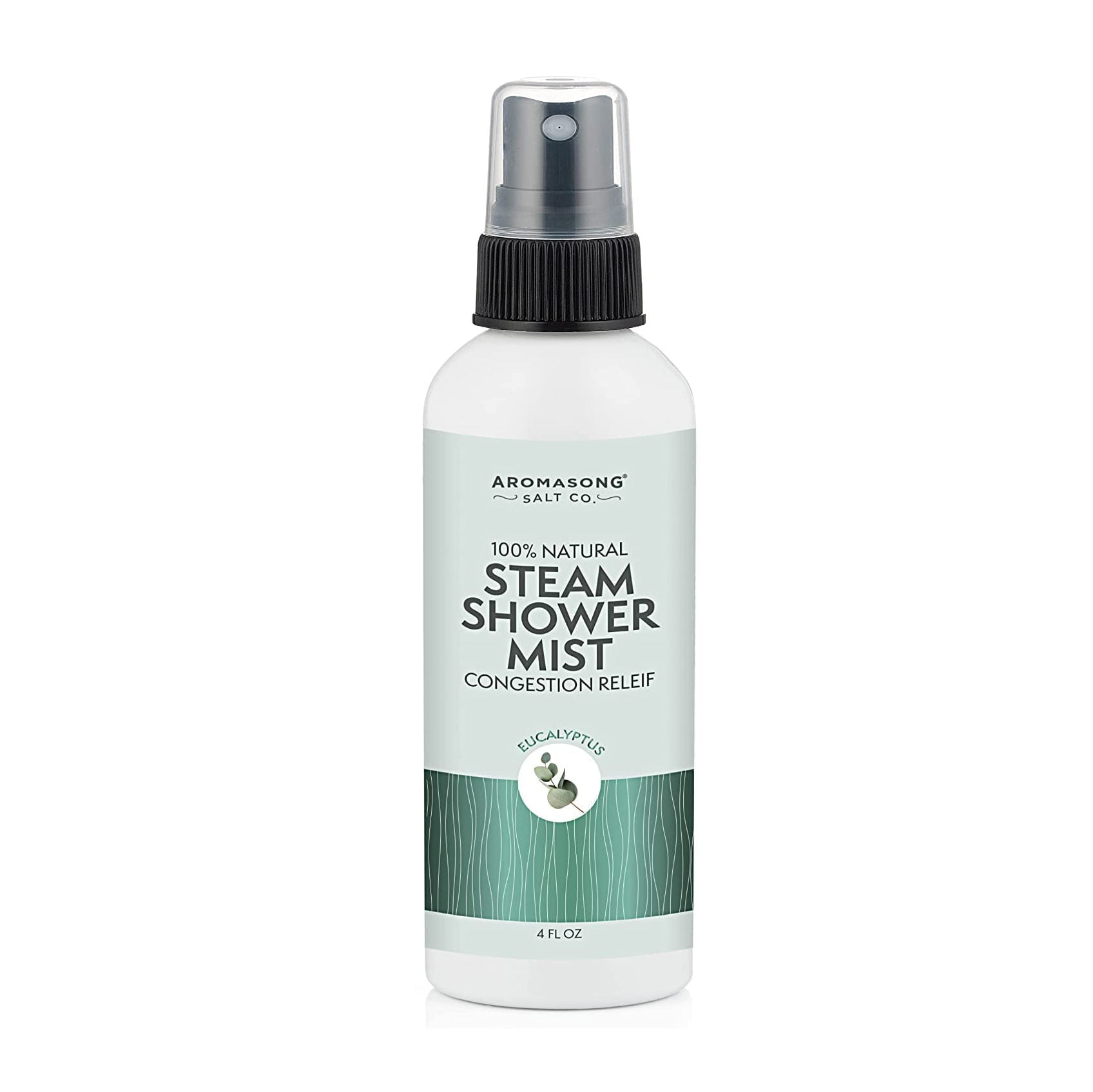 Aromasong Eucalyptus Shower Spray - 100% Pure Eucalyptus Oil - Natural Essential Oil Mist for Relaxing Aromatherapy Infusion Vapor for Hot Tub, Spa
