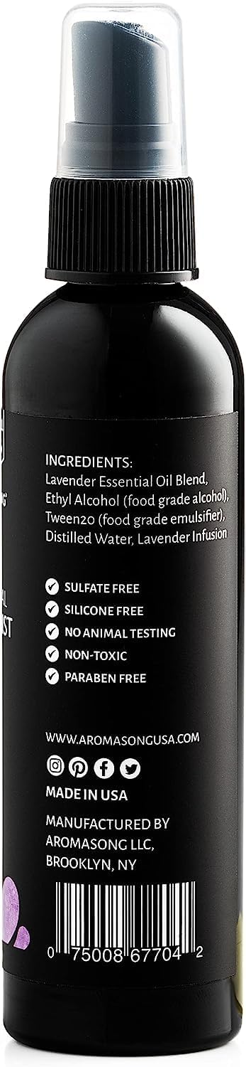 Aromasong Natural Pillow Mist Lavender 4 Oz