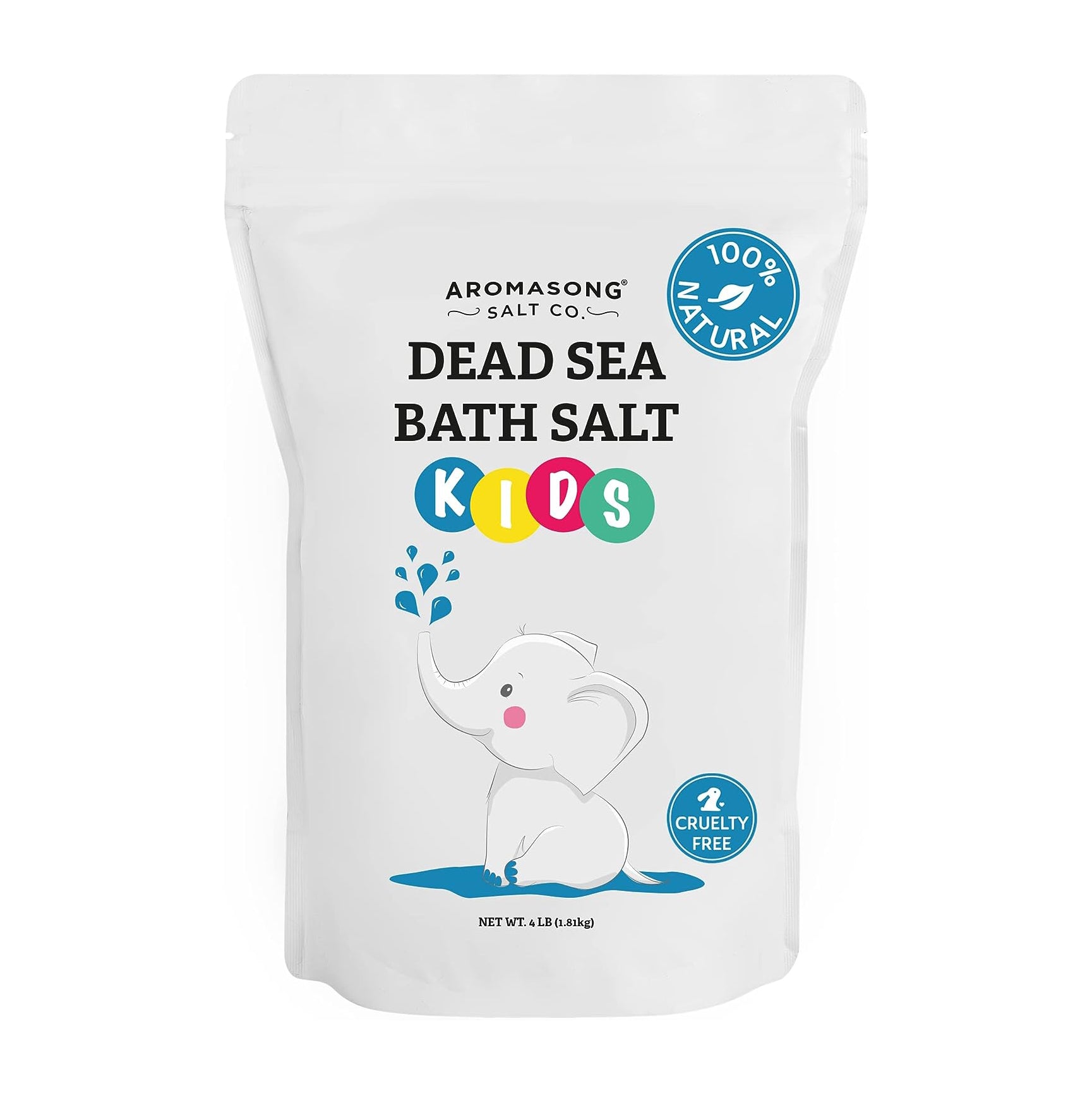 Dead Sea Bath Salt for Kids - 4 lbs