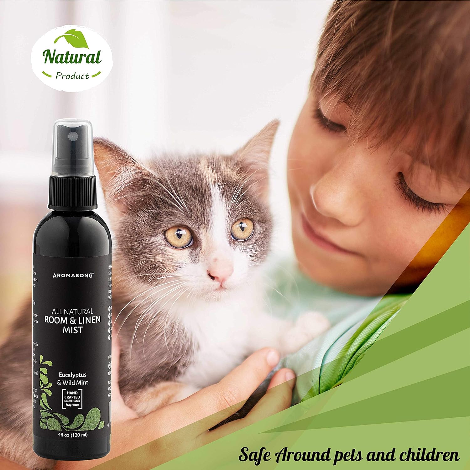 Aromasong Room & Linen Spray Eucalyptus 4 Oz