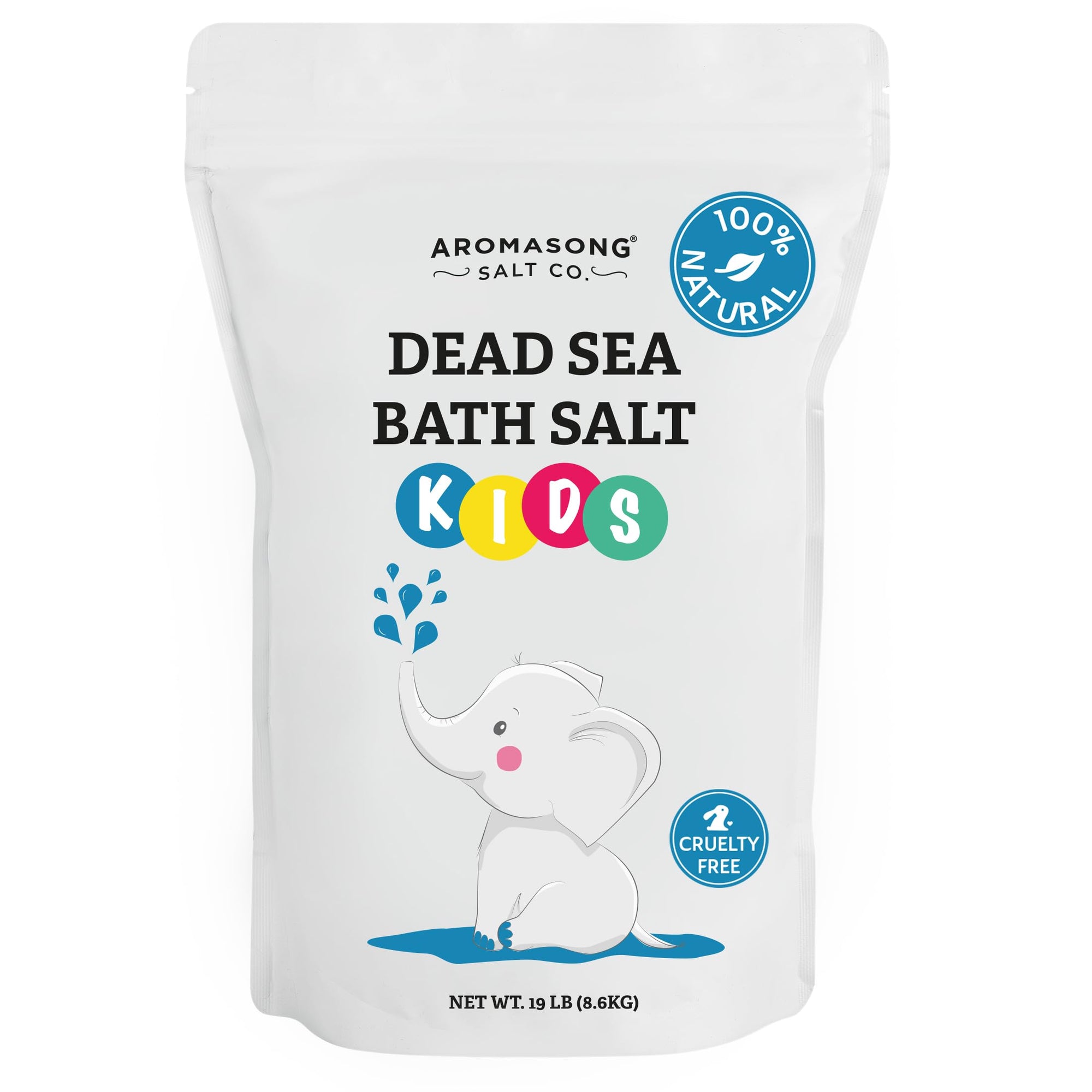 Dead Sea Bath Salt for Kids - 19 lbs