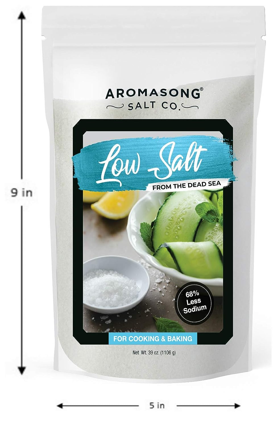 Low Sodium Sea Salt 2.43 Lbs