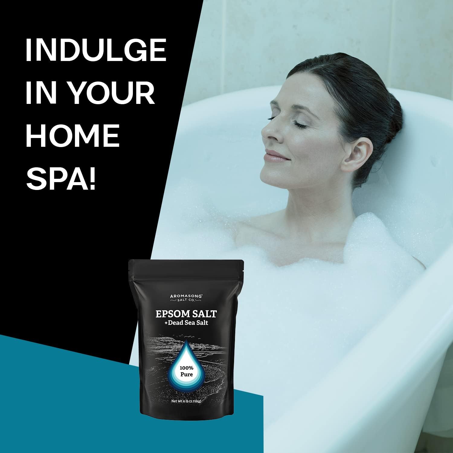 Epsom Dead Sea Bath Salt 6 Lbs